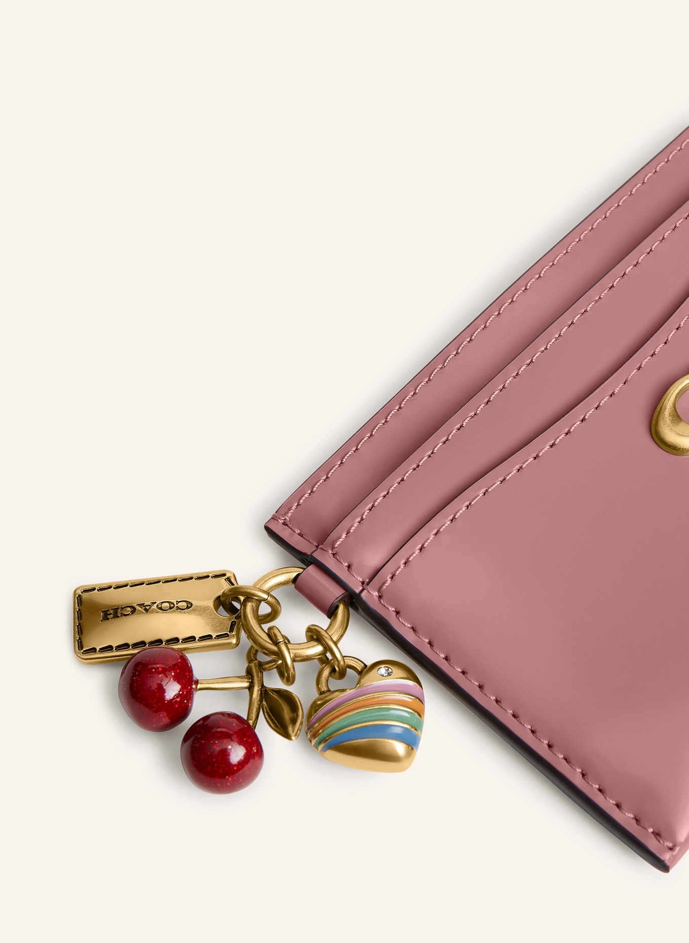 COACH Kartenetui: ALTROSA / GOLD