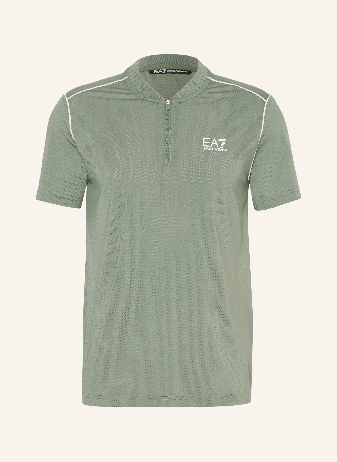 EA7 EMPORIO ARMANI T-Shirt TENNIS PRO: GRÜN / WEISS
