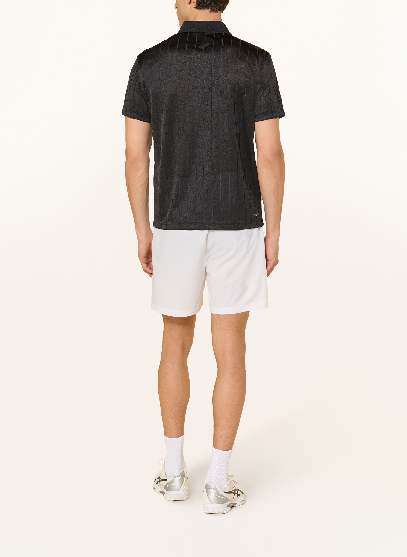 EA7 EMPORIO ARMANI Funktions-Poloshirt PRO: SCHWARZ