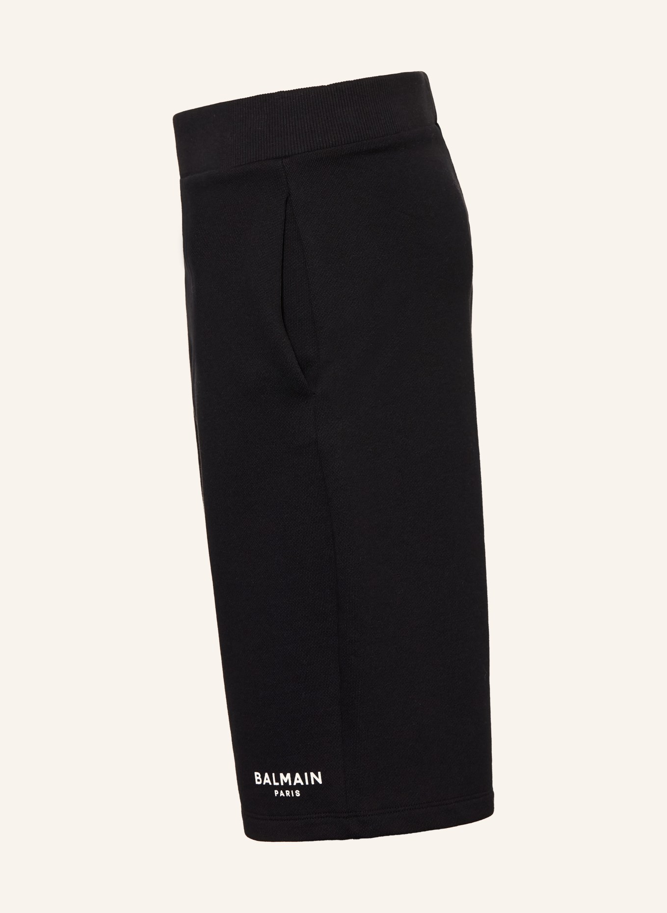 BALMAIN Sweatshorts: SCHWARZ