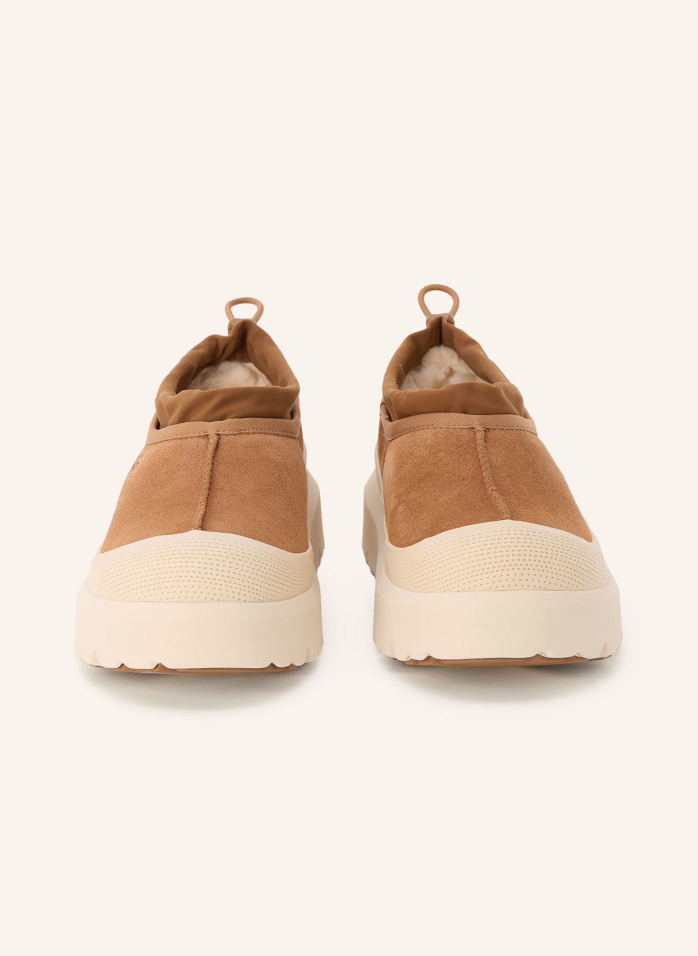 UGG Slipper TASMAN WEATHER HYBRID: BRAUN / CREME