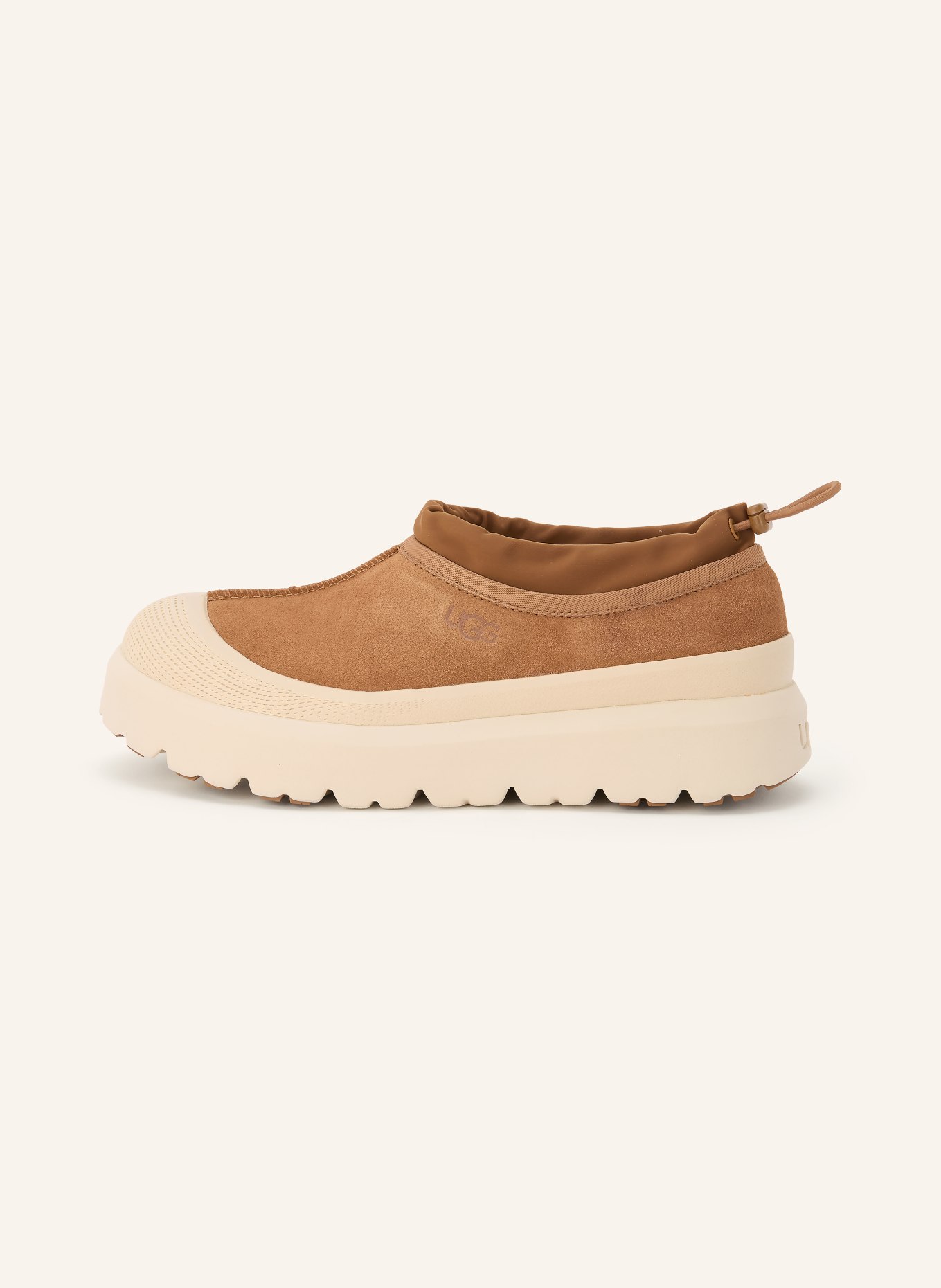 UGG Slipper TASMAN WEATHER HYBRID: BRAUN / CREME