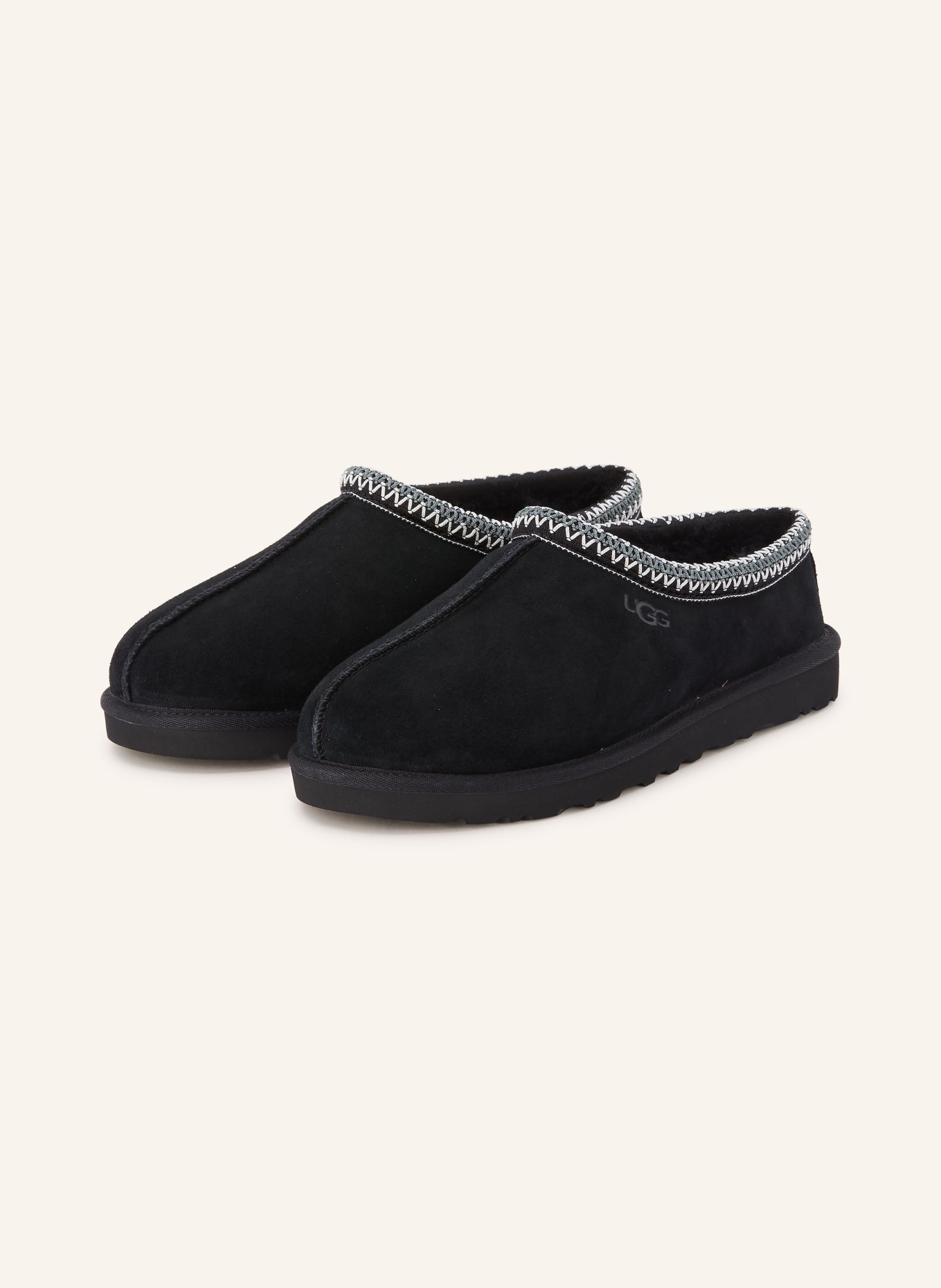 UGG Pantoletten TASMAN II: SCHWARZ