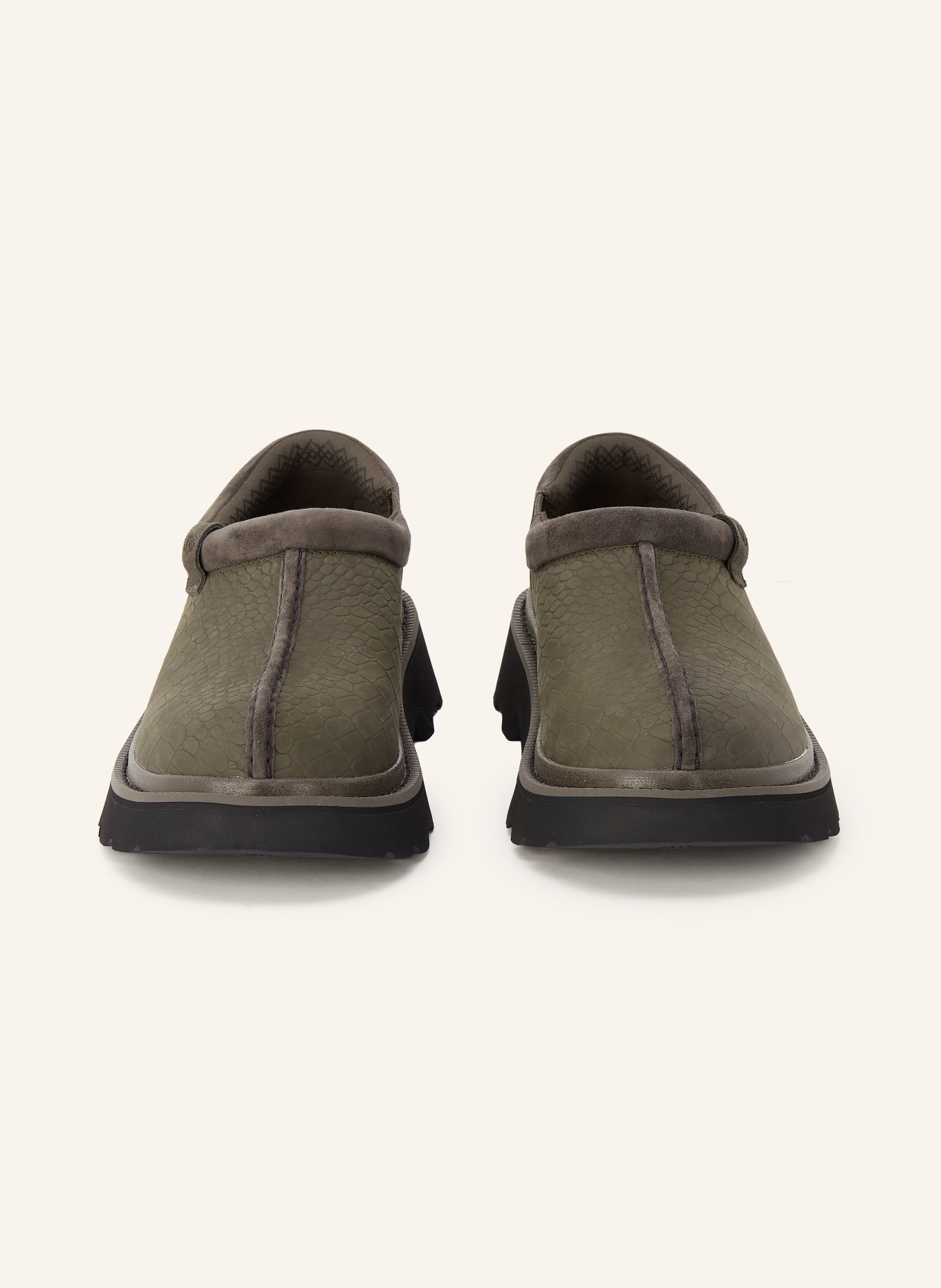 UGG Slipper TASMAN LUG: DUNKELGRAU