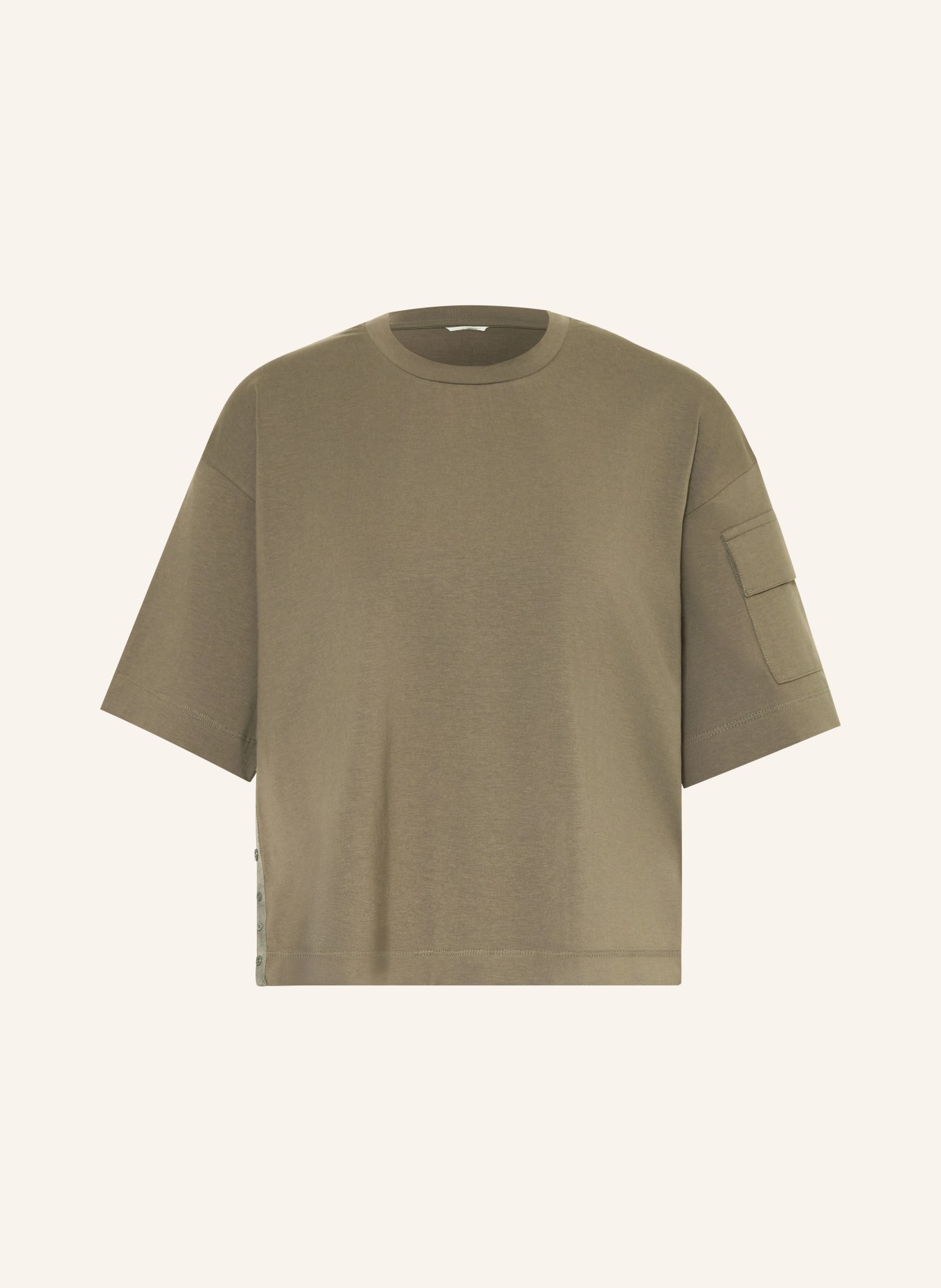 JEANNE BARET Tričko POLYNESIA: KHAKI