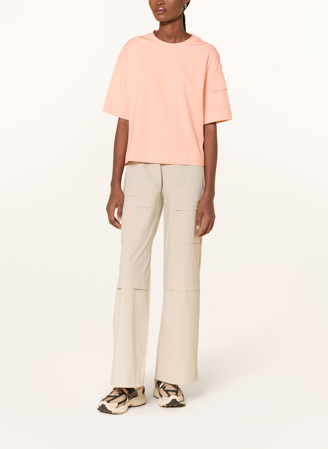 JEANNE BARET Tričko POLYNESIA: TMAVĚ ORANŽOVÁ