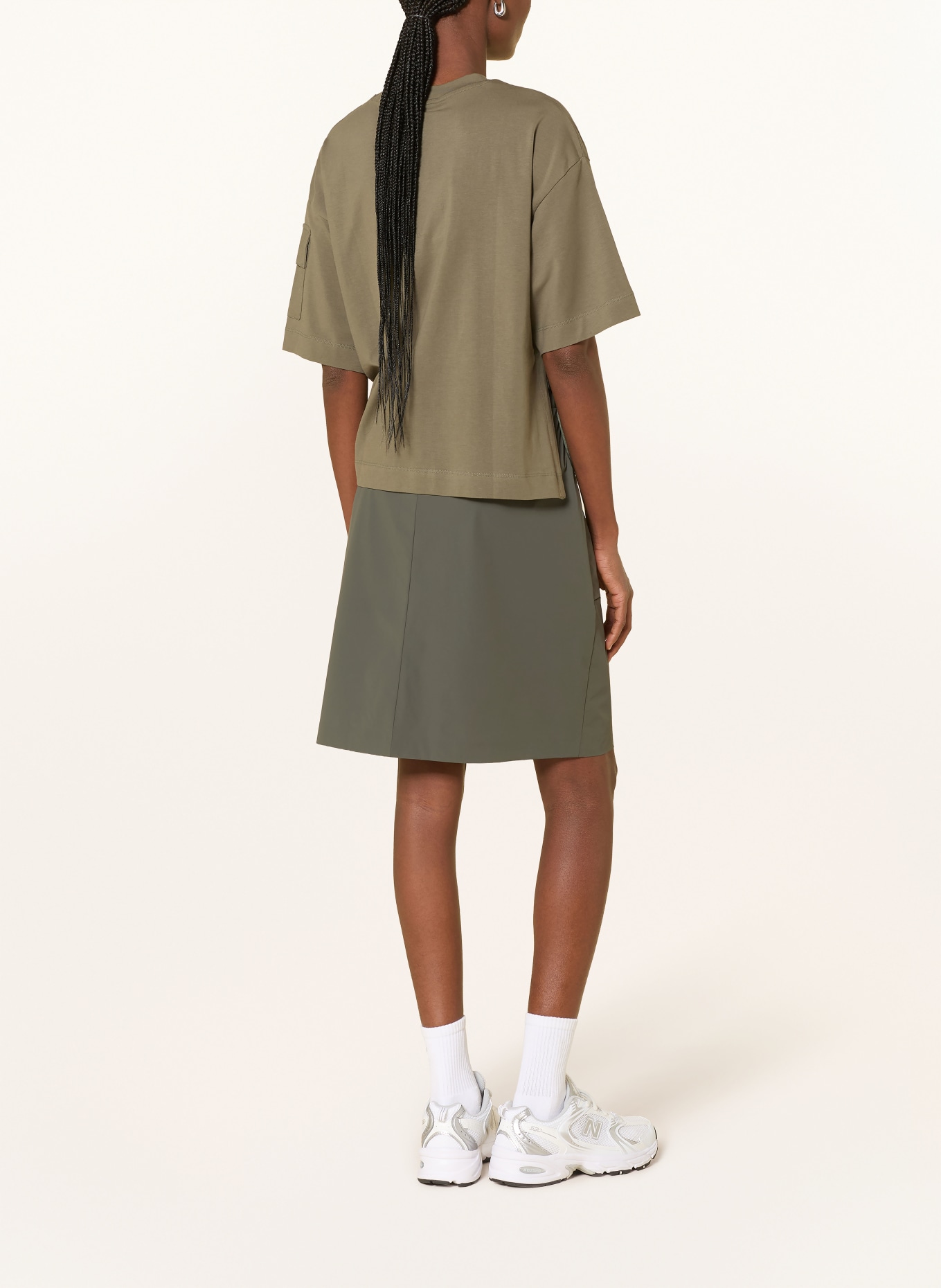 JEANNE BARET Sukně SUMATRA: KHAKI