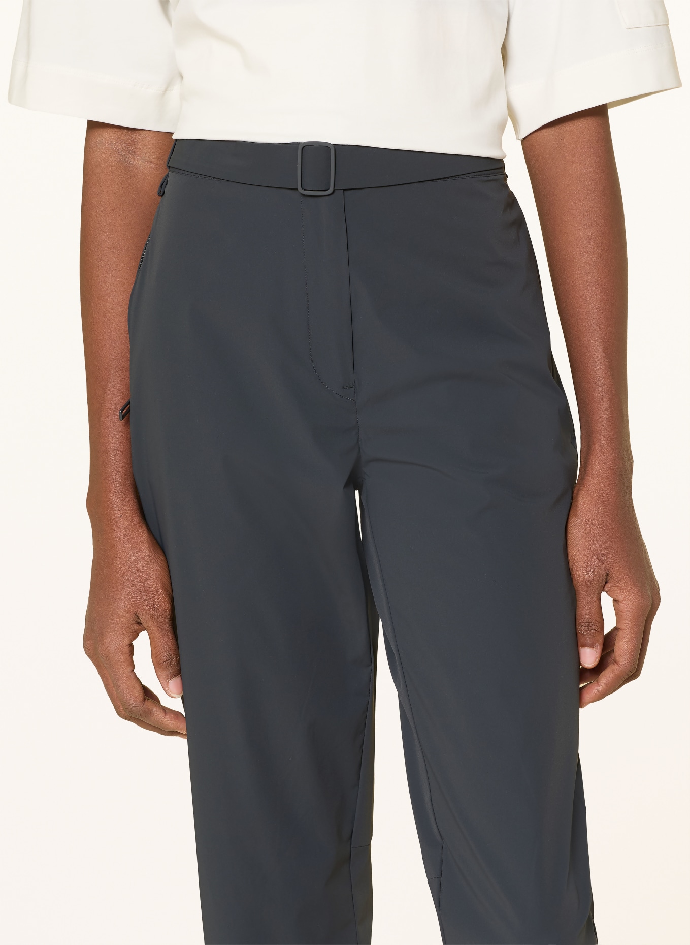 JEANNE BARET SUMATRA pants: DARK GRAY