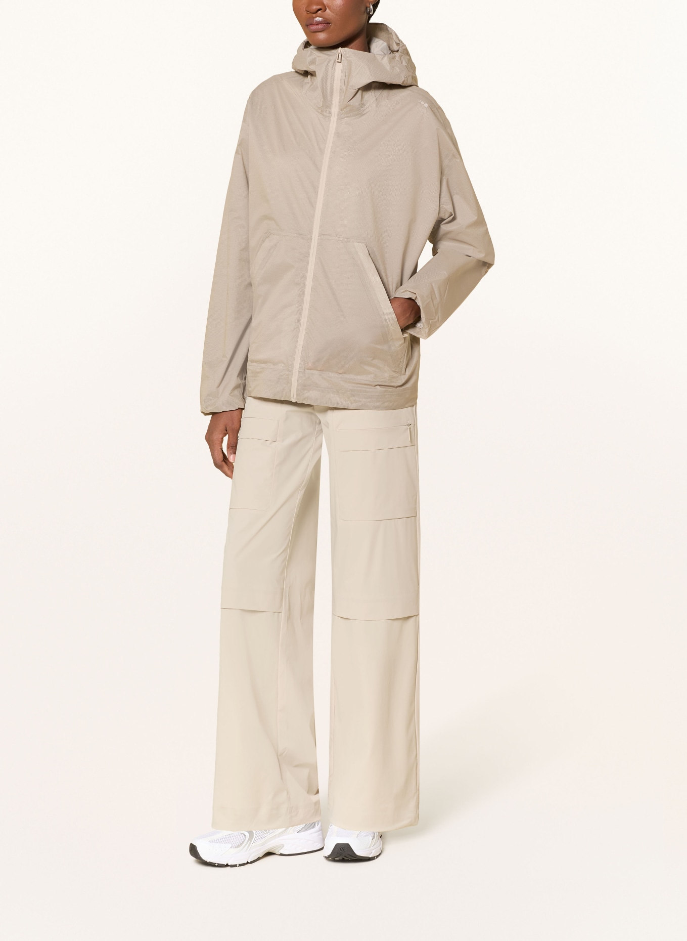 JEANNE BARET SUMATRA cargo pants: CREAM