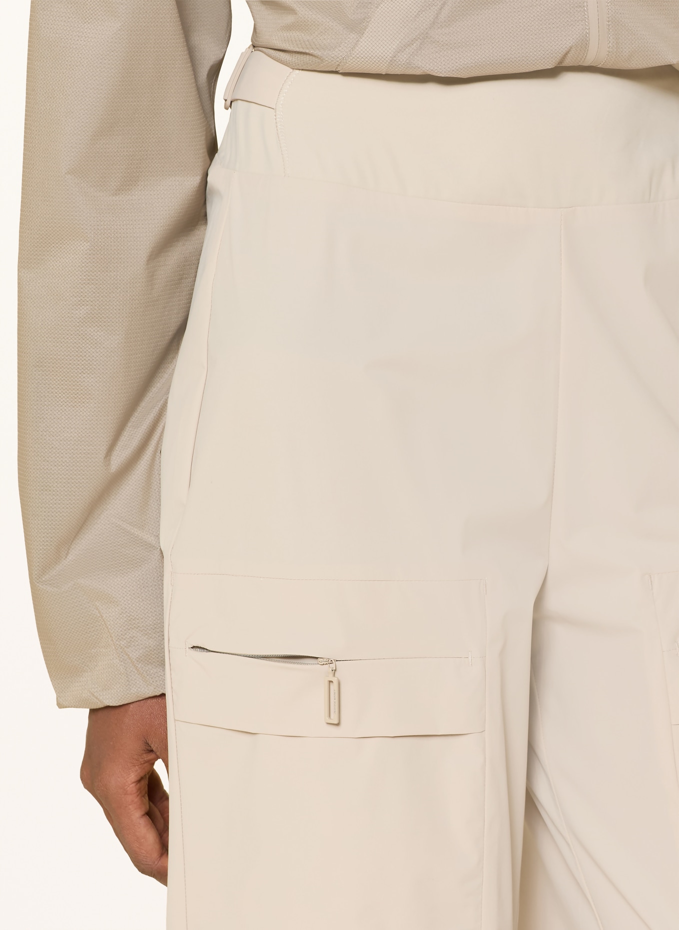 JEANNE BARET SUMATRA cargo pants: CREAM