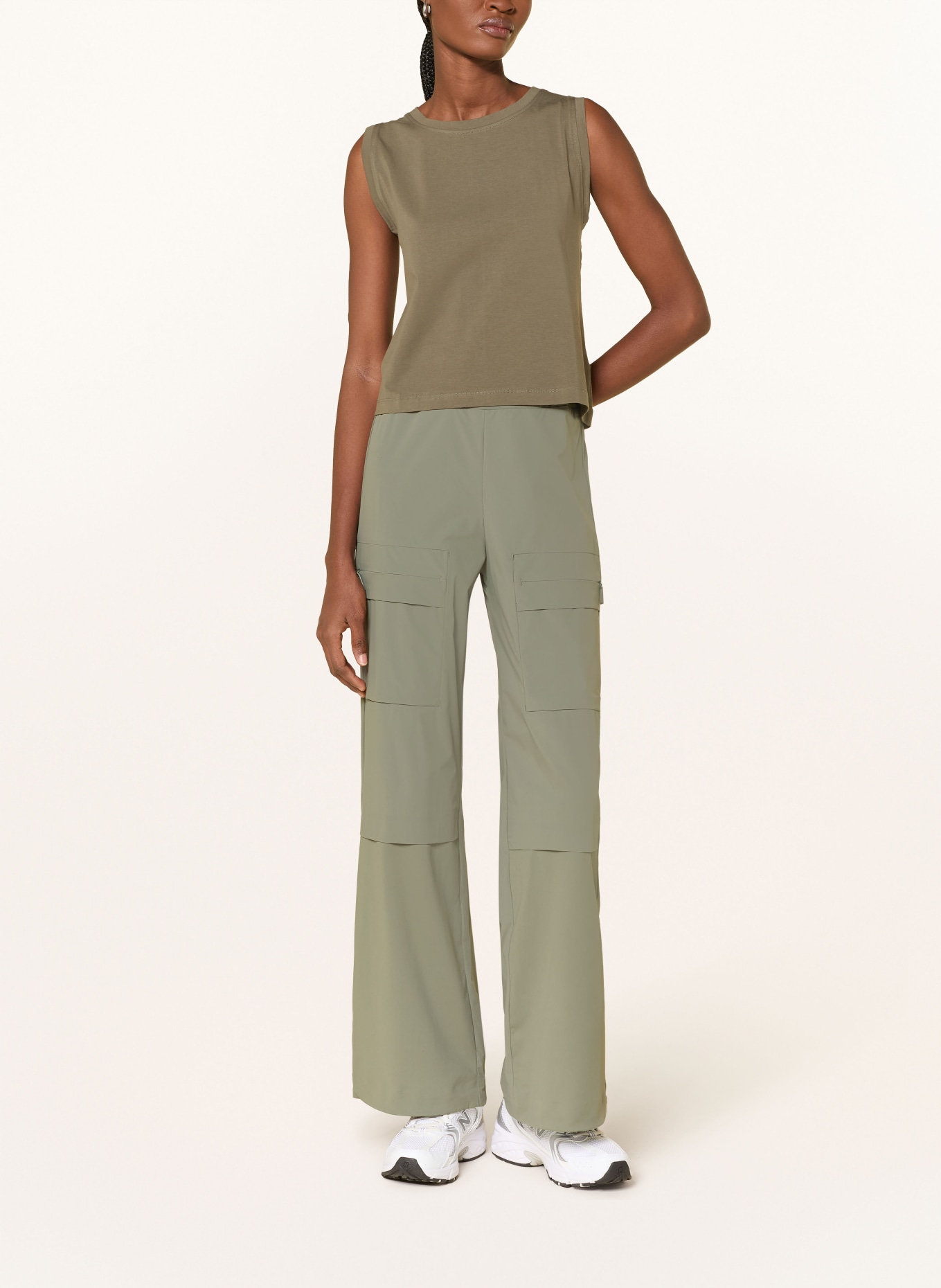 JEANNE BARET Kargo kalhoty SUMATRA: KHAKI
