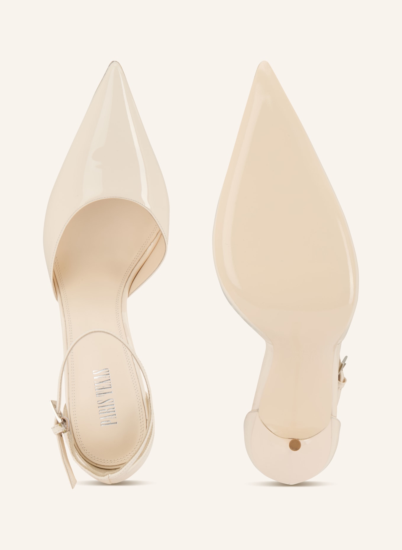 PARIS TEXAS Slingpumps LIDIA: CREME