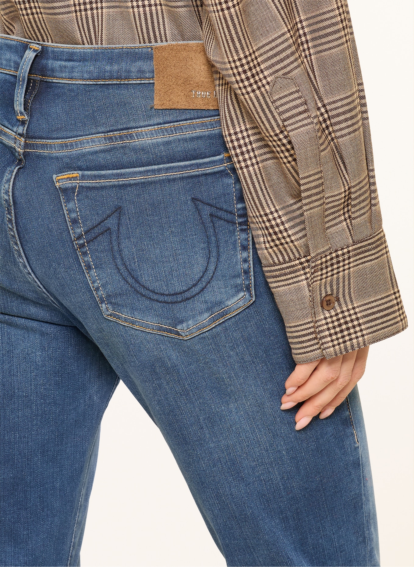 TRUE RELIGION Flared jeans HALLE: 4646 Light Blue