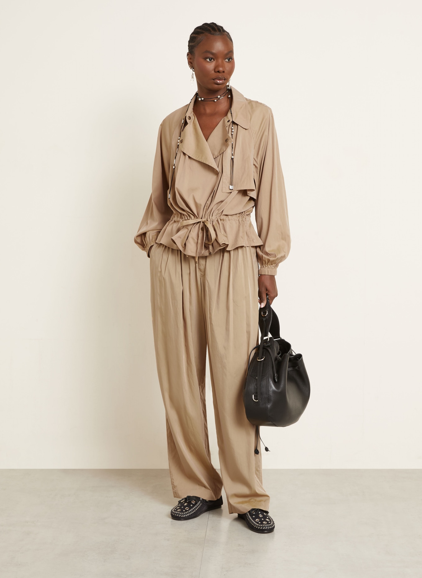 ISABEL MARANT Hose INAYA: BEIGE