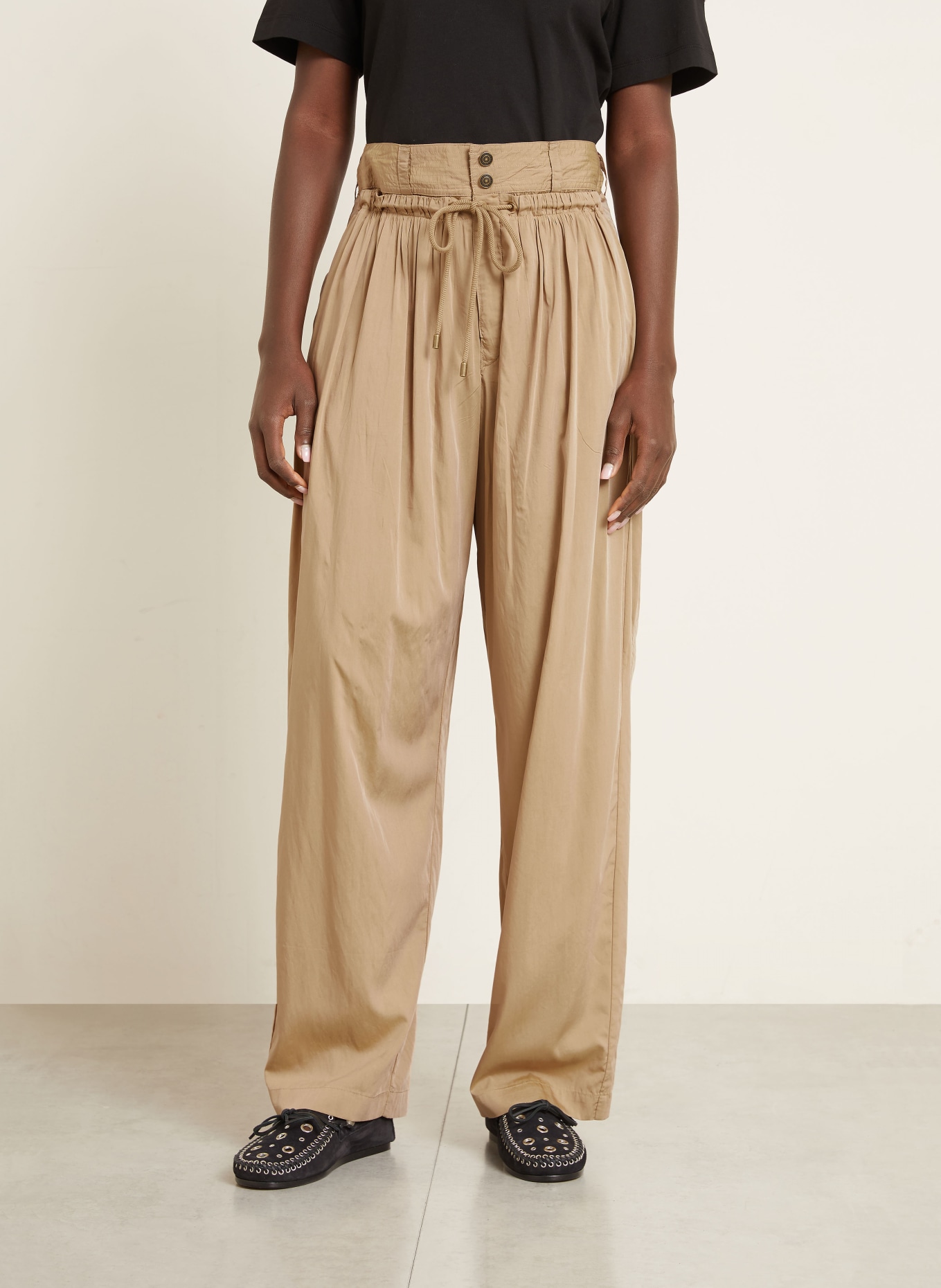 ISABEL MARANT Hose INAYA: BEIGE