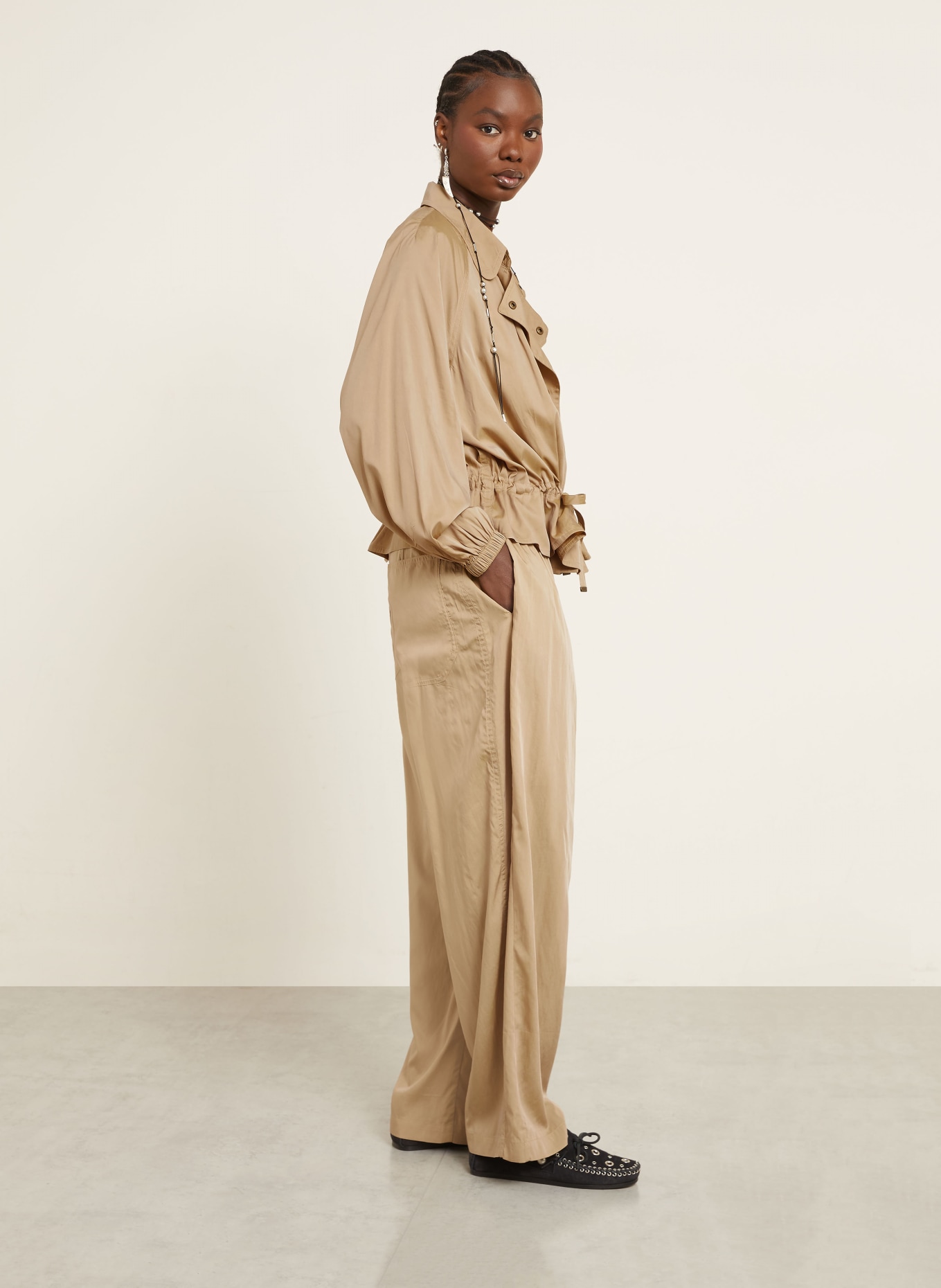ISABEL MARANT Hose INAYA: BEIGE
