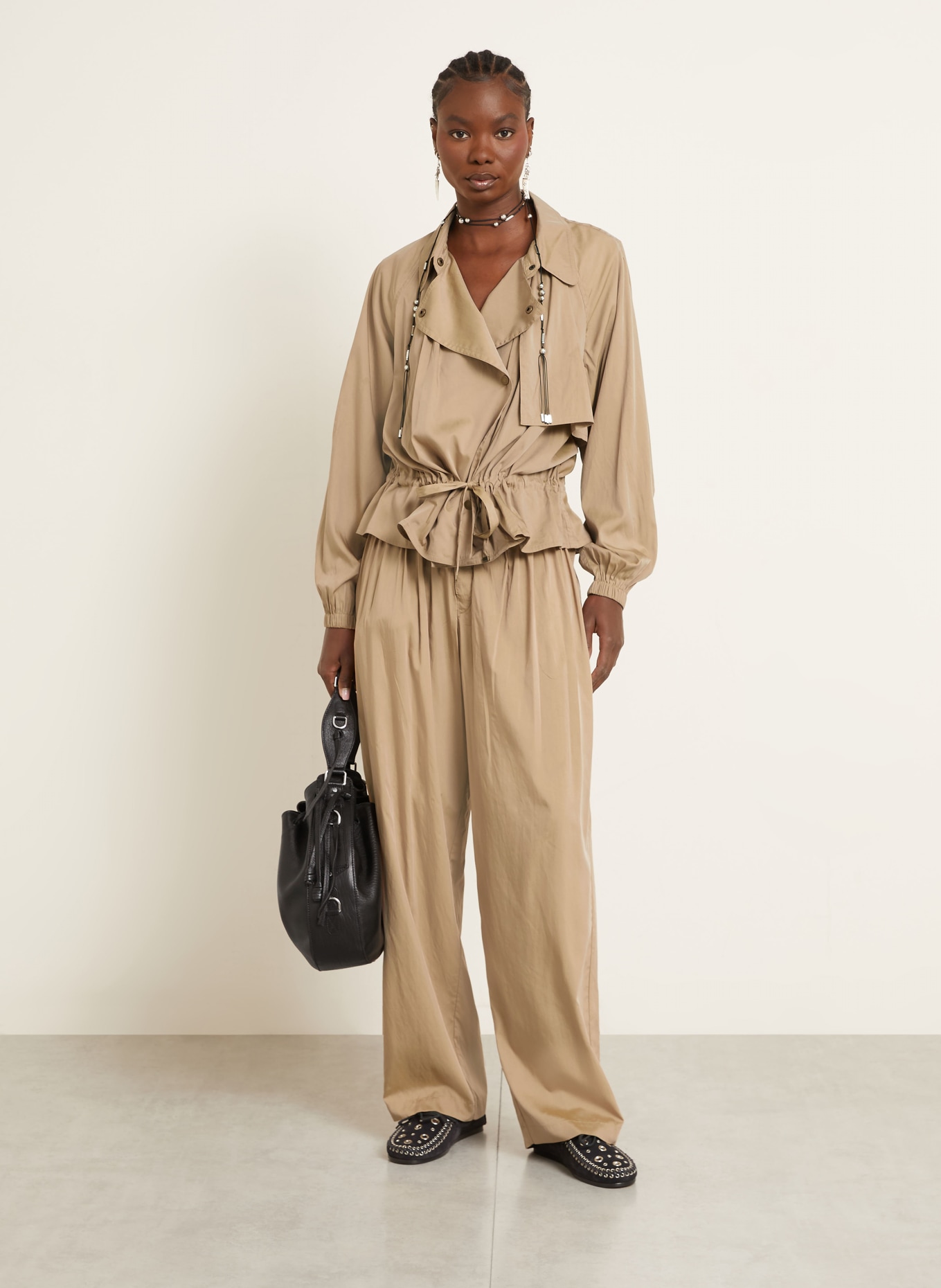 ISABEL MARANT Blouson GWENOLA: HELLBRAUN