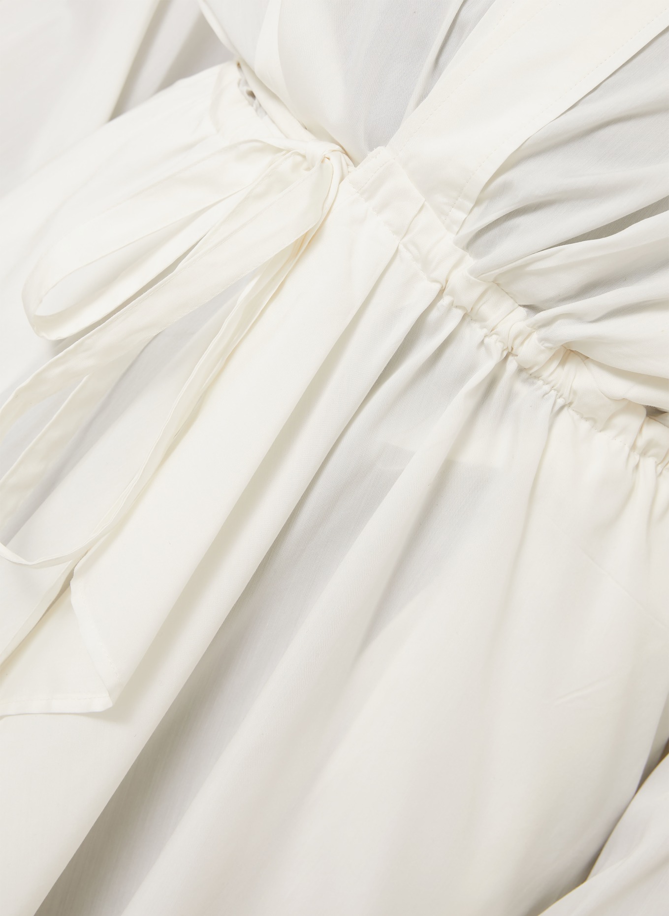 ISABEL MARANT Wickelbluse KEREN: WEISS