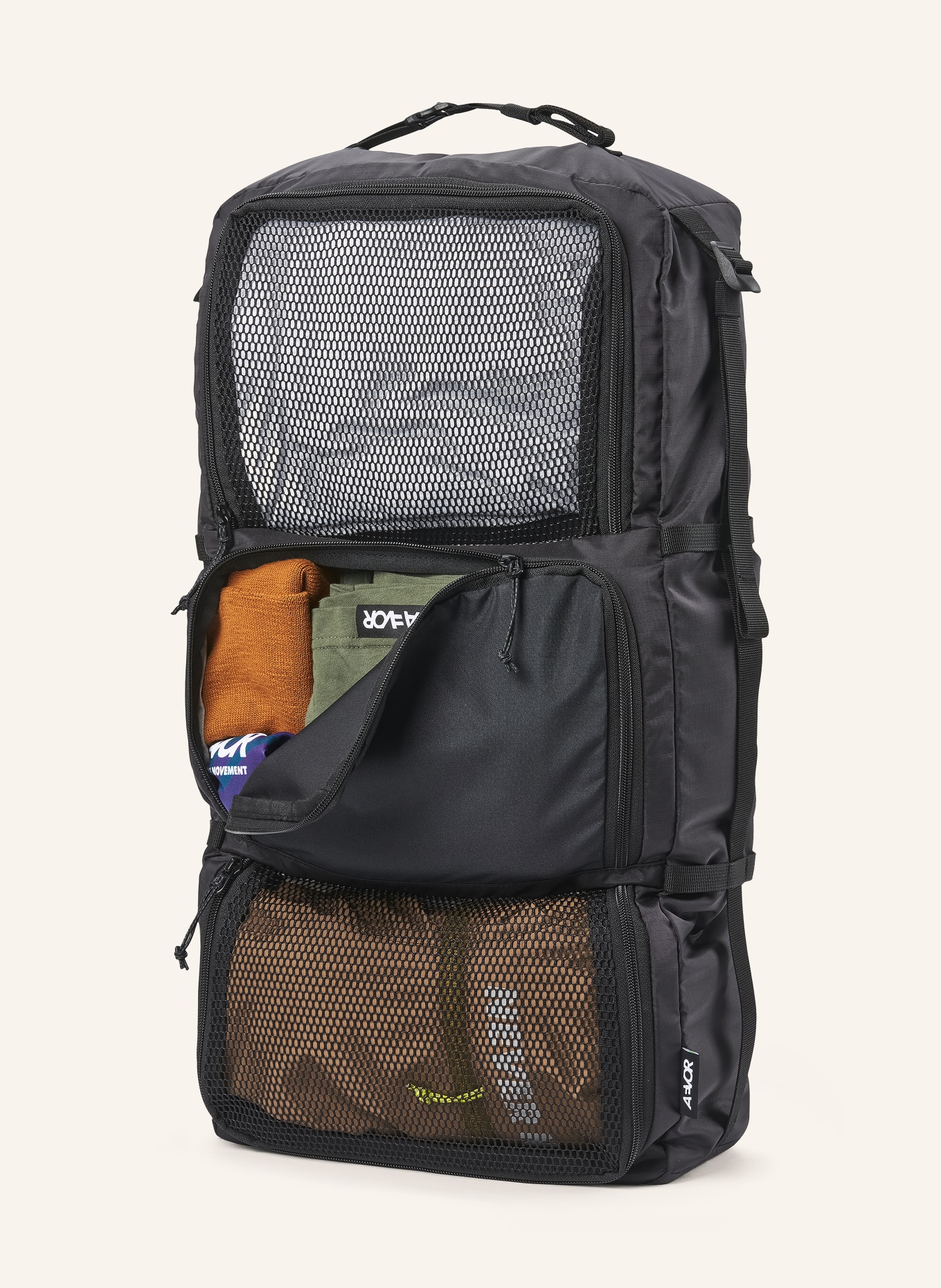 AEVOR Pomocník při balení TRAVEL TRUNK: ČERNÁ