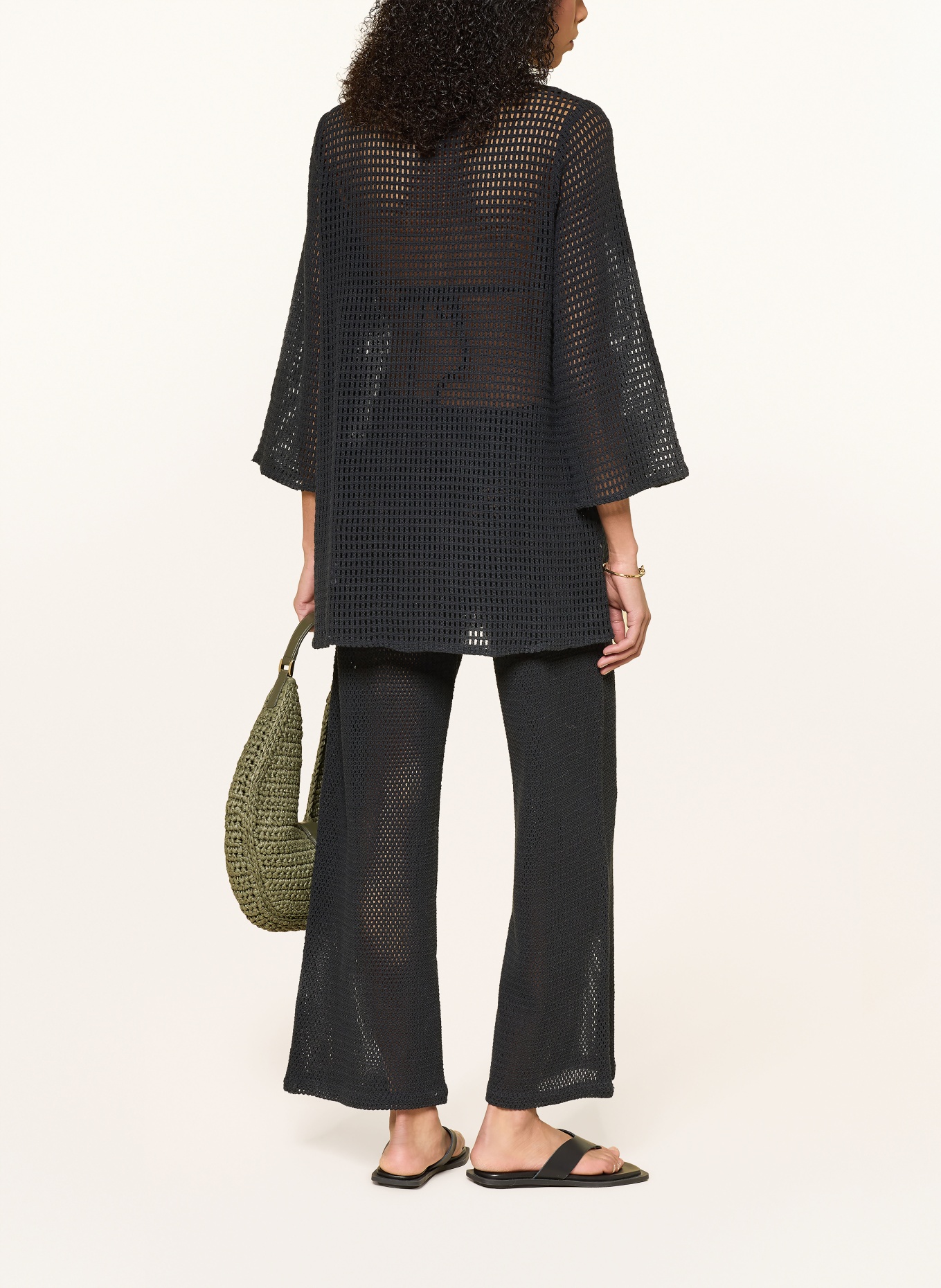 MRS & HUGS Strandkleid: SCHWARZ