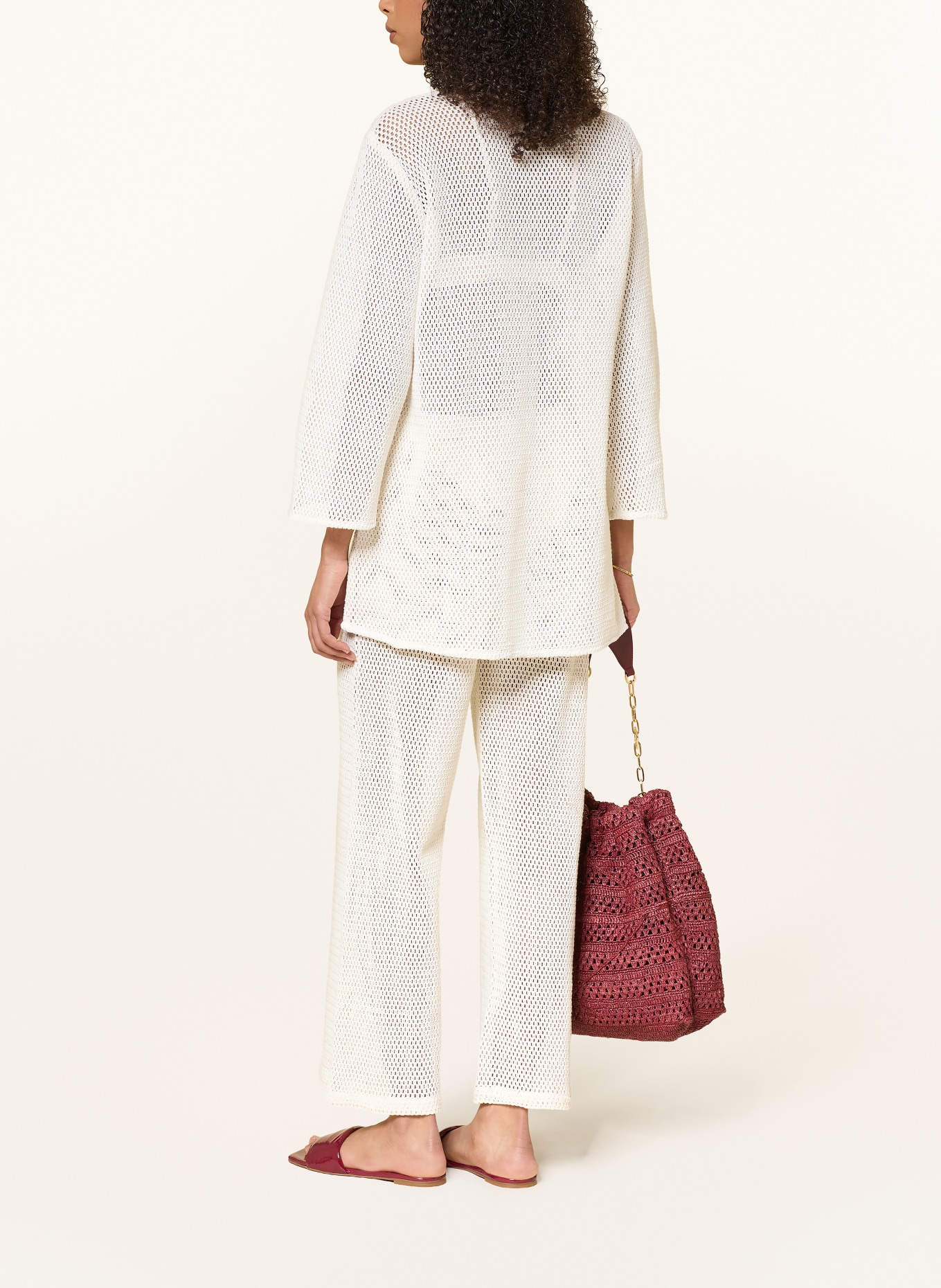 MRS & HUGS Häkelhose: CREME