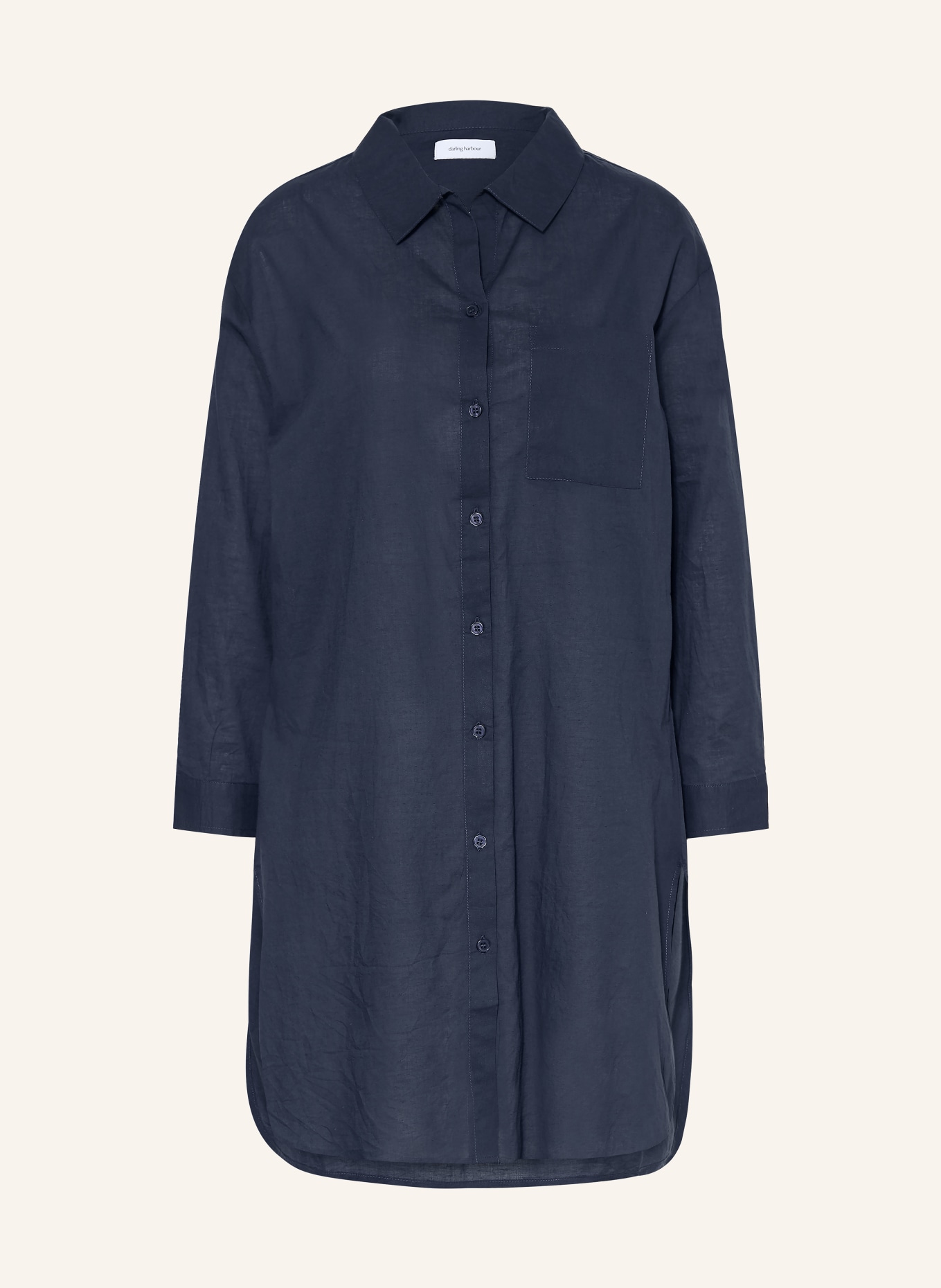 darling harbour Hemdblusenkleid: 56 NAVY