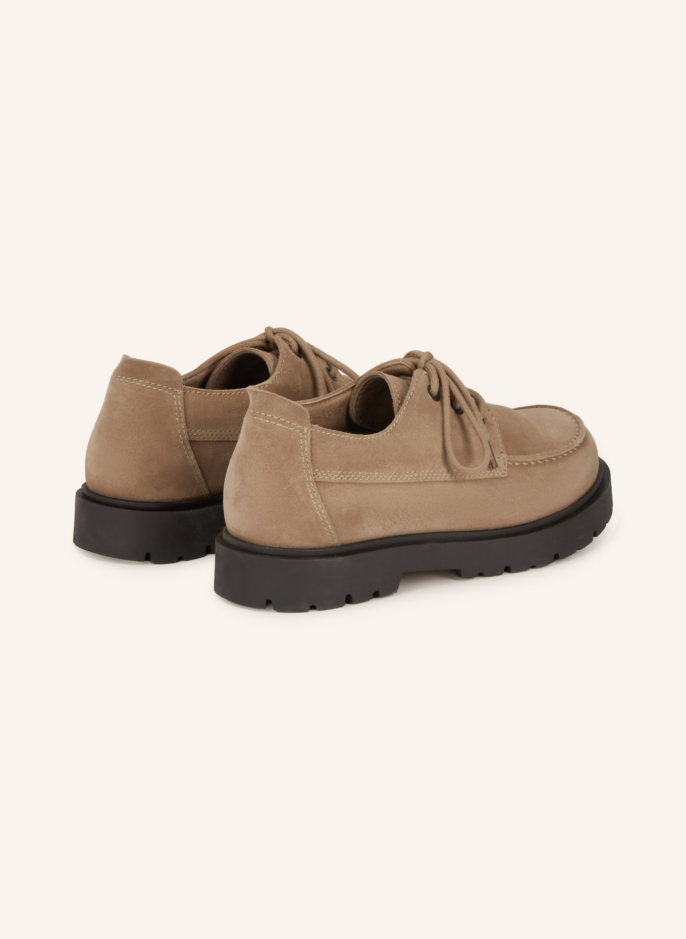 BIRKENSTOCK Desert Boots HIGHWOOD MOC LACE: COGNAC