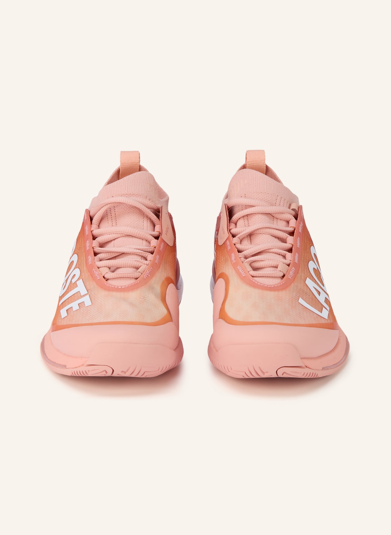 LACOSTE Tenisové boty AG-LT25 LITE: LOSOSOVÁ / BÍLÁ