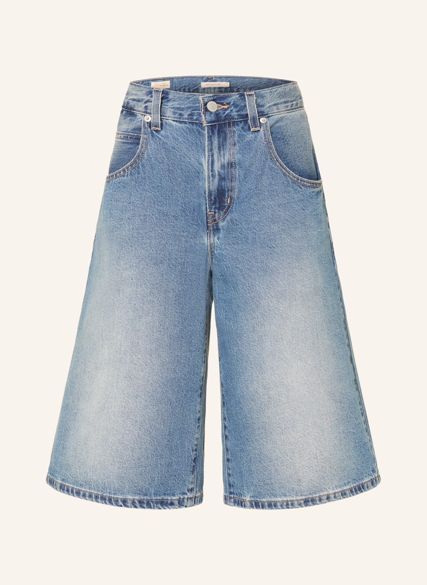 Levi's® Džínové bermudy: 02 Med Indigo - Worn In