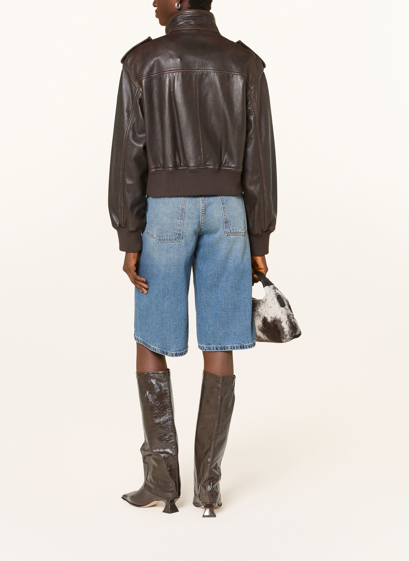 Levi's® Džínové bermudy: 02 Med Indigo - Worn In