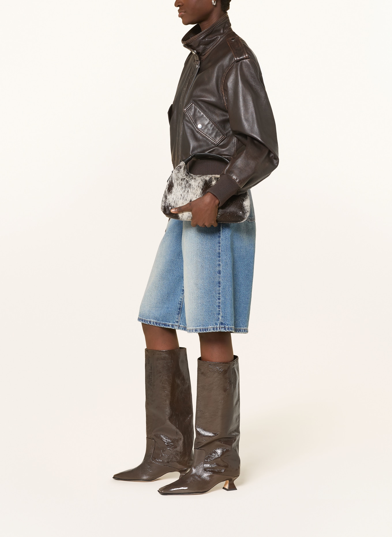 Levi's® Džínové bermudy: 02 Med Indigo - Worn In