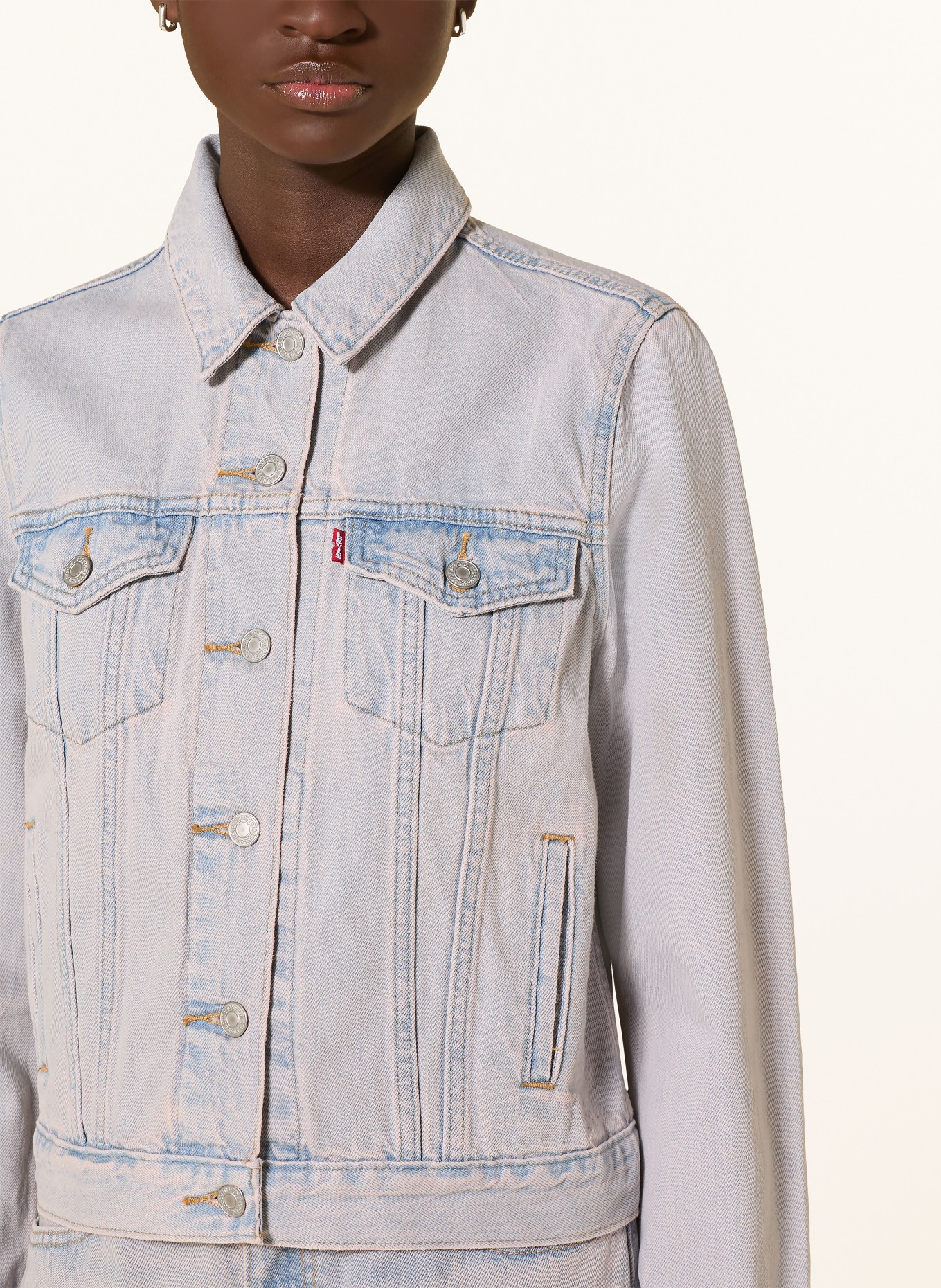 Levi's® ORIGINAL TRUCKER denim jacket: 44 Pinks