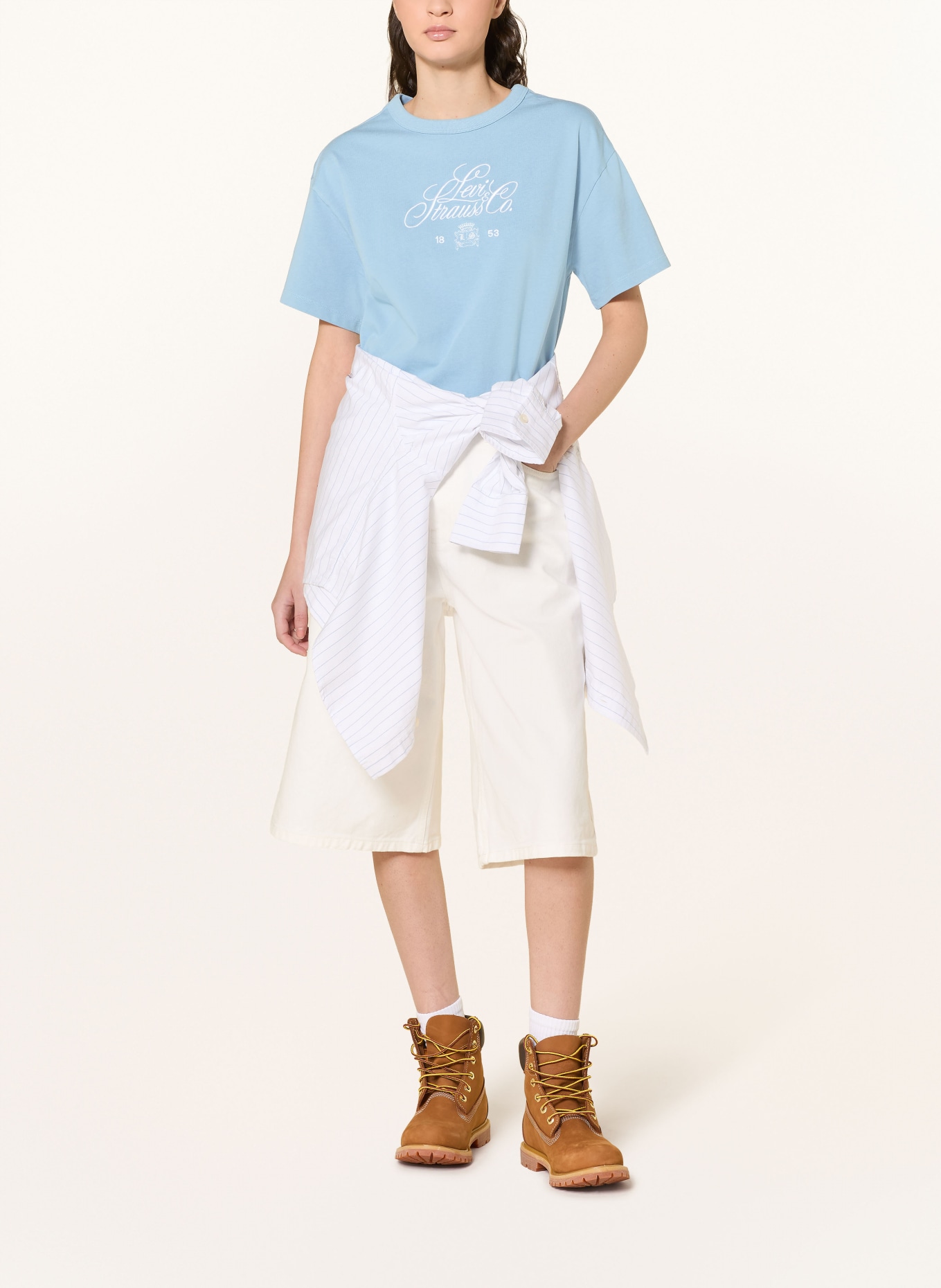 Levi's® T-shirt GRAPHIC VINTAGE: BLAUWGRIJS