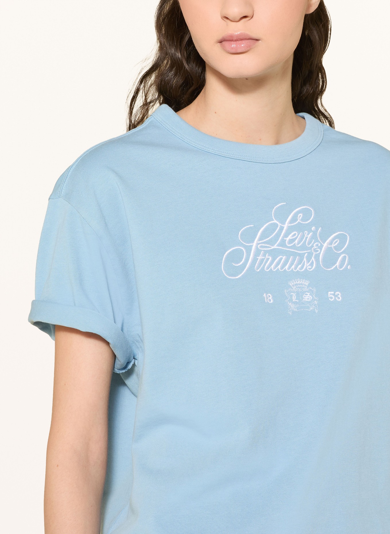 Levi's® T-shirt GRAPHIC VINTAGE: BLAUWGRIJS