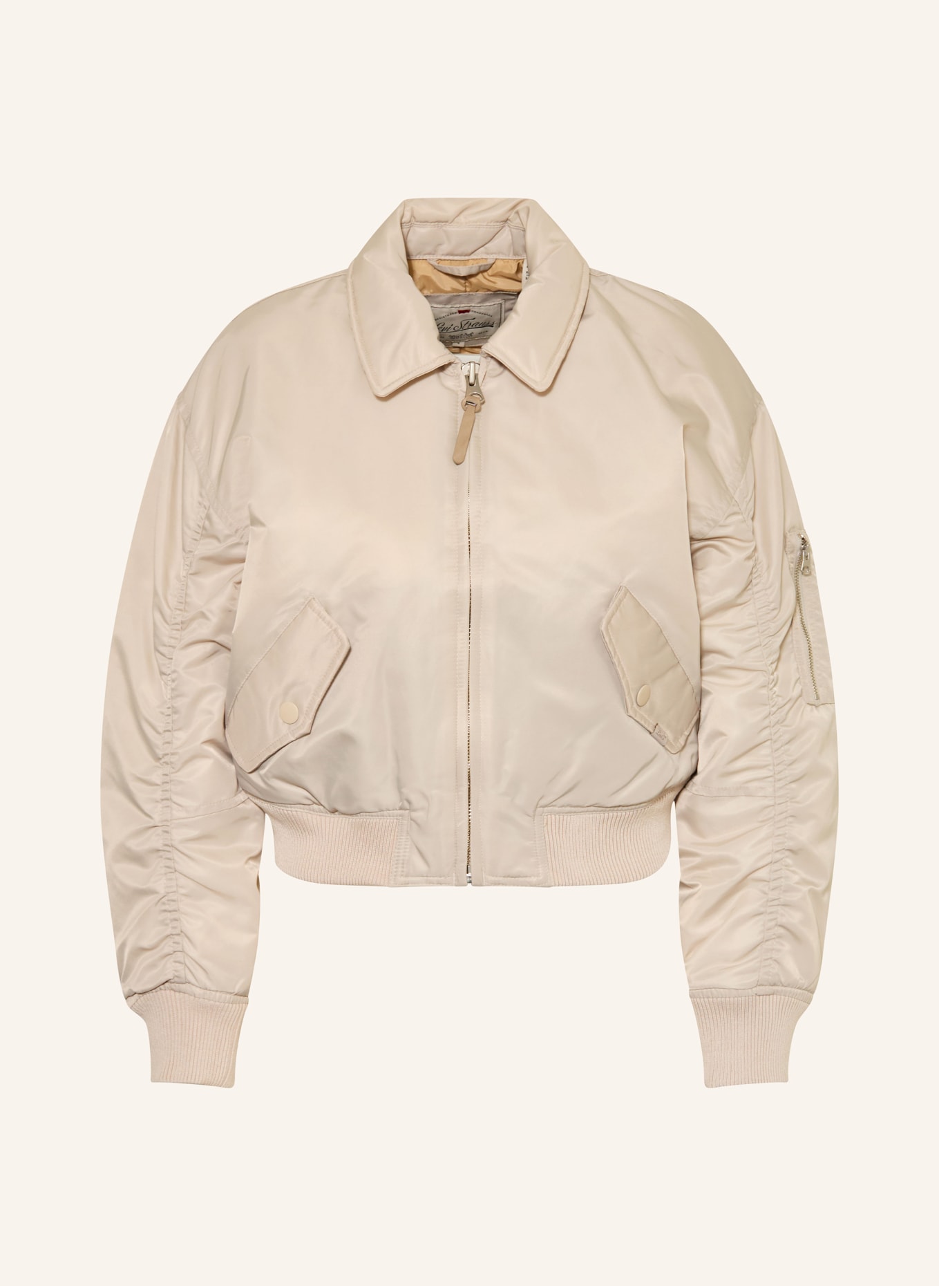 Levi's® Bunda BOWIE: ŠEDÁ