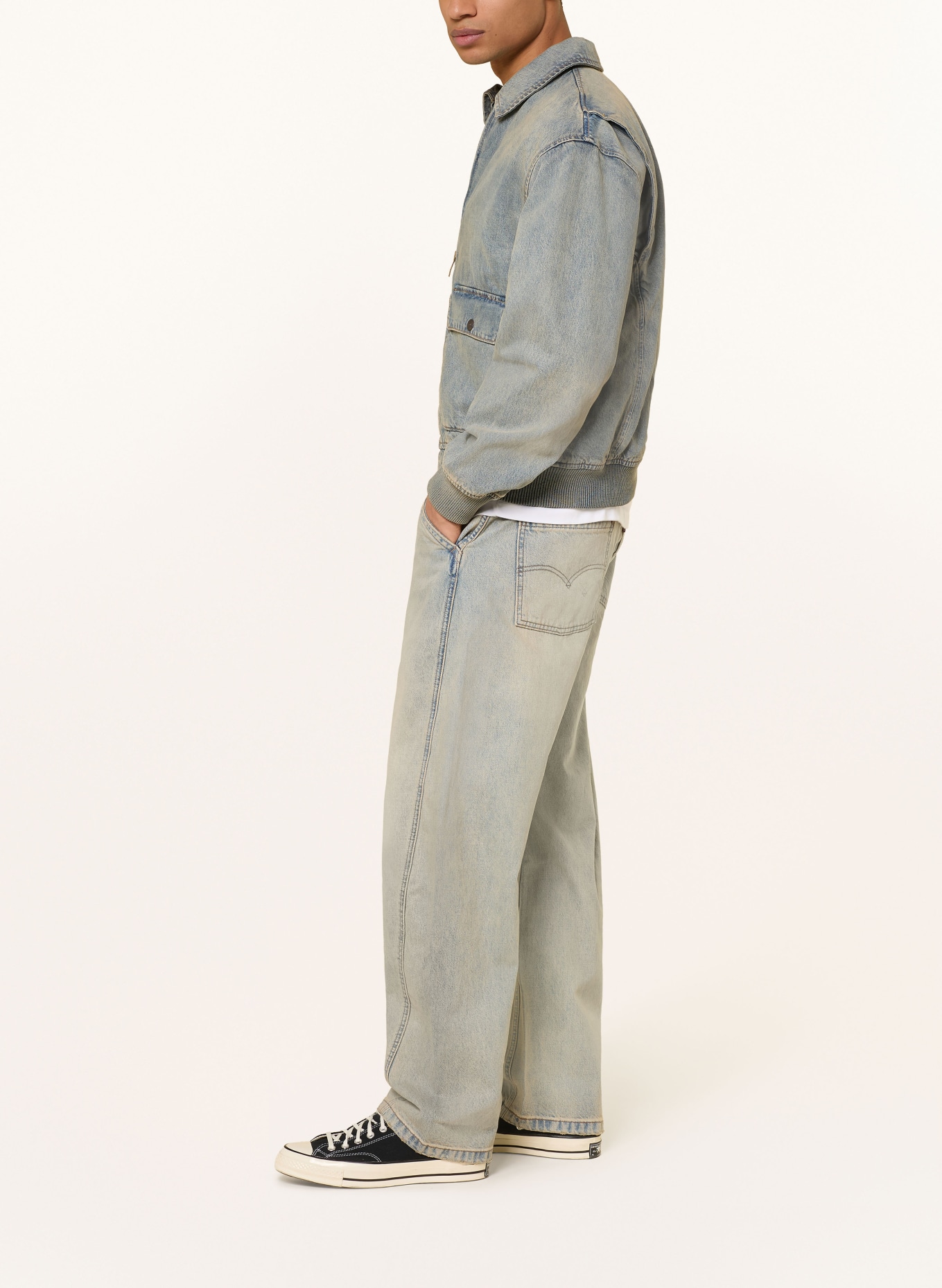 Levi's® Jeans Barrel Fit: 04 Med Indigo - Worn In
