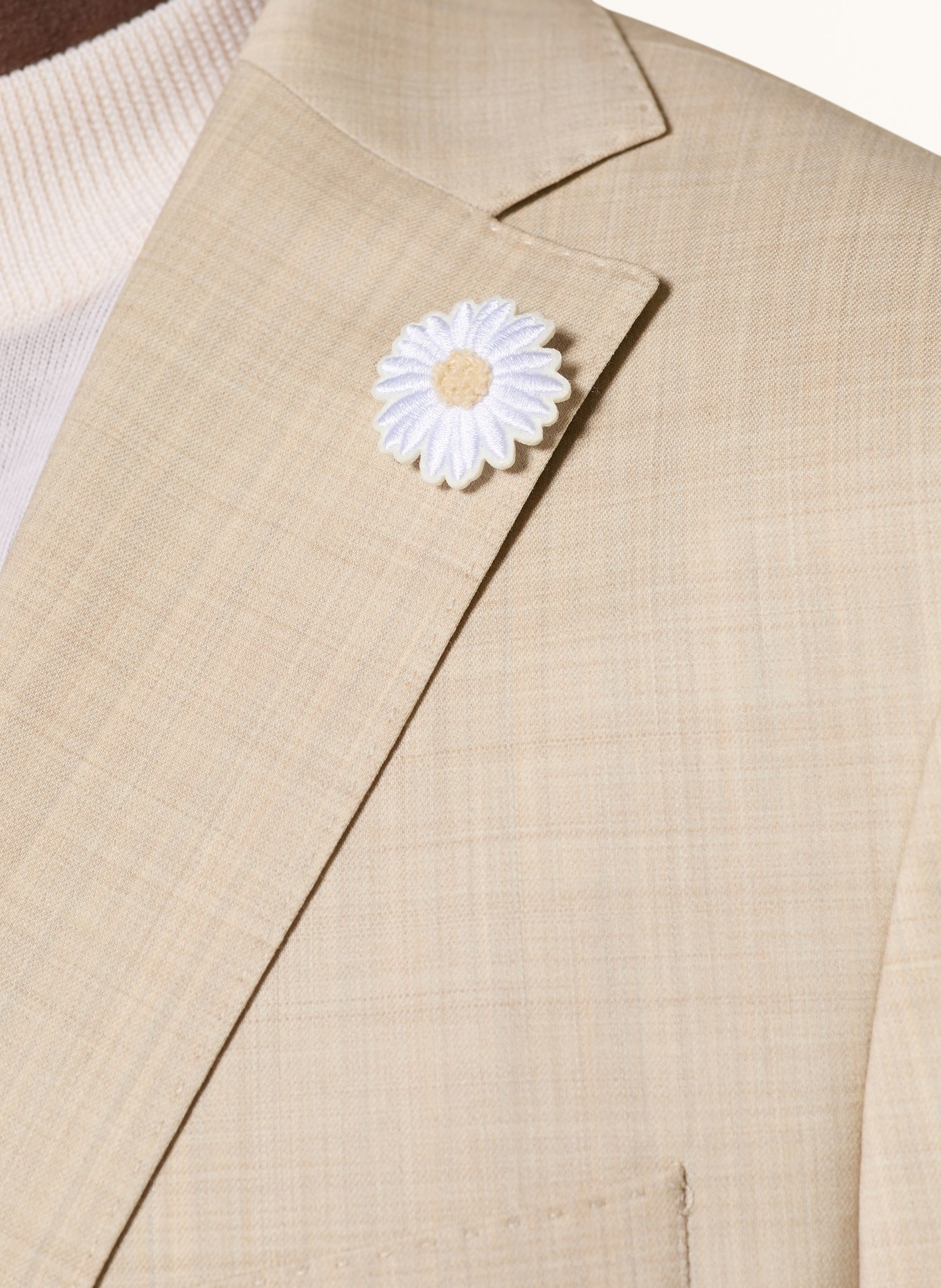 BALDESSARINI Sako Extra Slim Fit: 8533 Island Fossil Melange