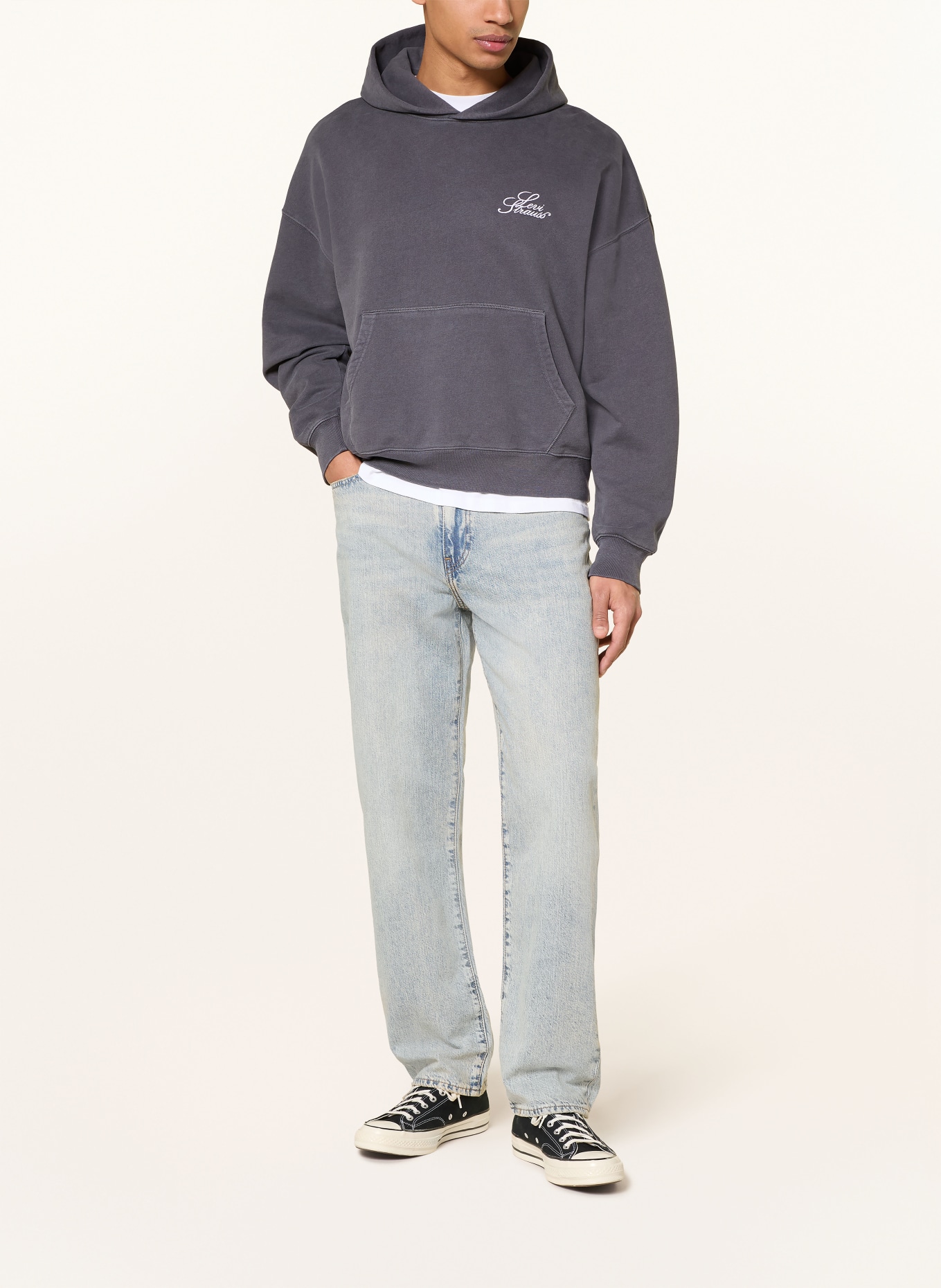 Levi's® hoodie: DARK GRAY