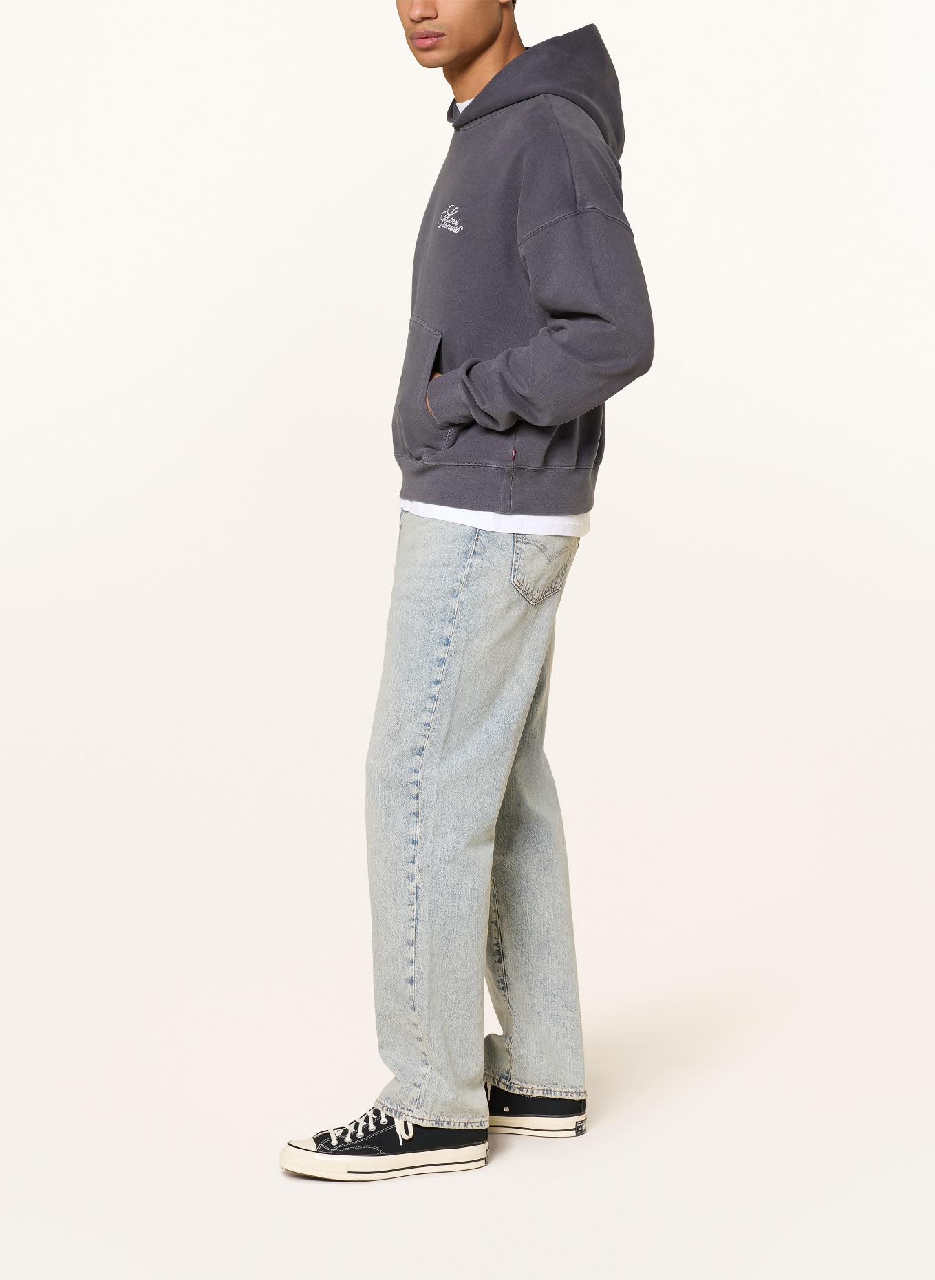 Levi's® hoodie: DARK GRAY