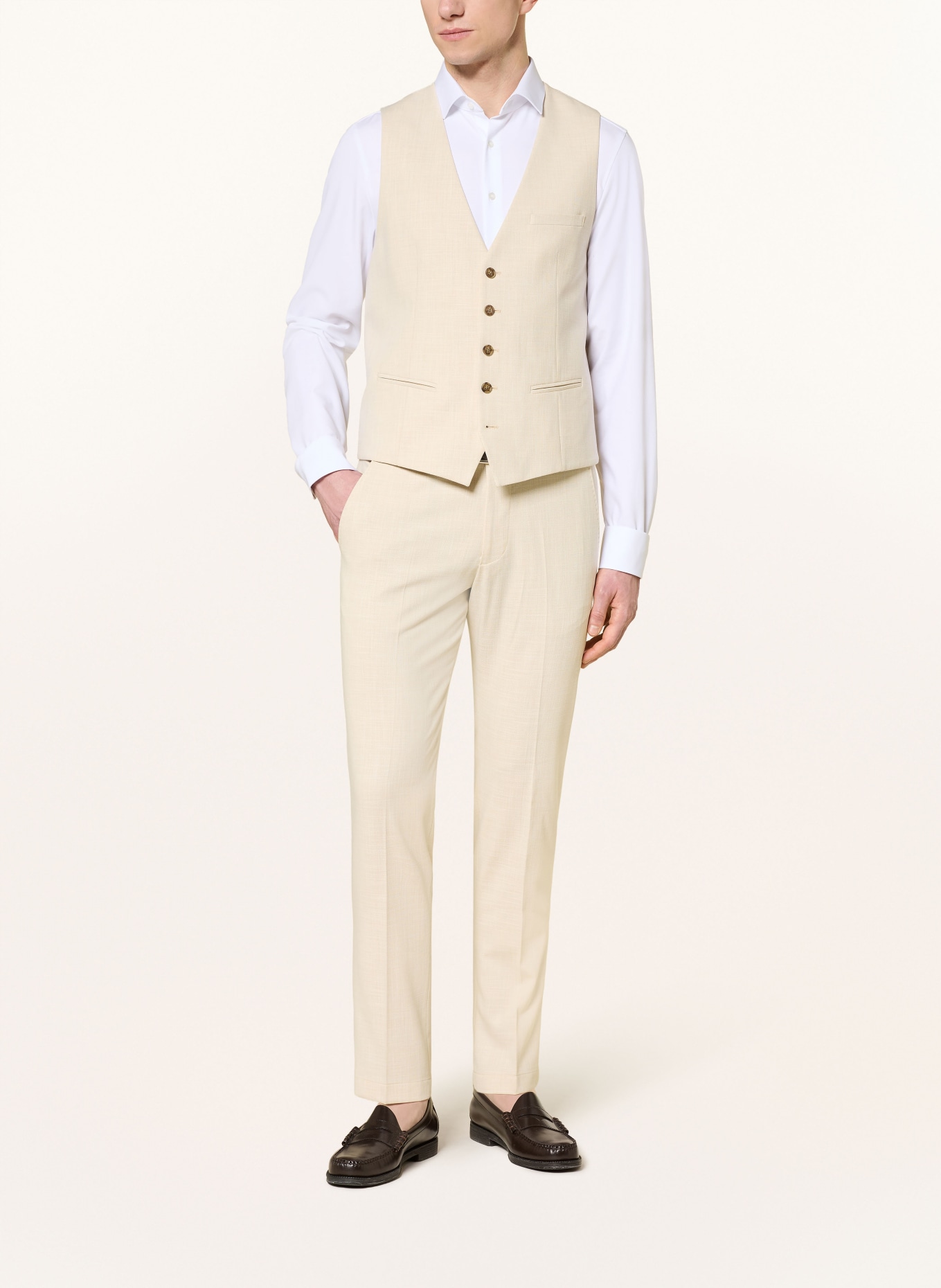 CINQUE Anzugweste CIVITRA Regular Fit: 23 BRAUN