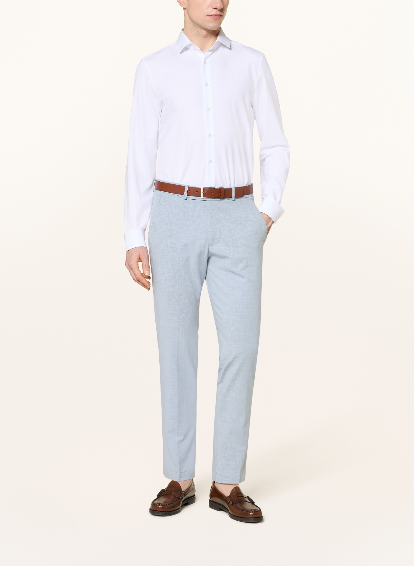 CINQUE Anzughose CIBEPPE Tapered Fit: 65 BLAU