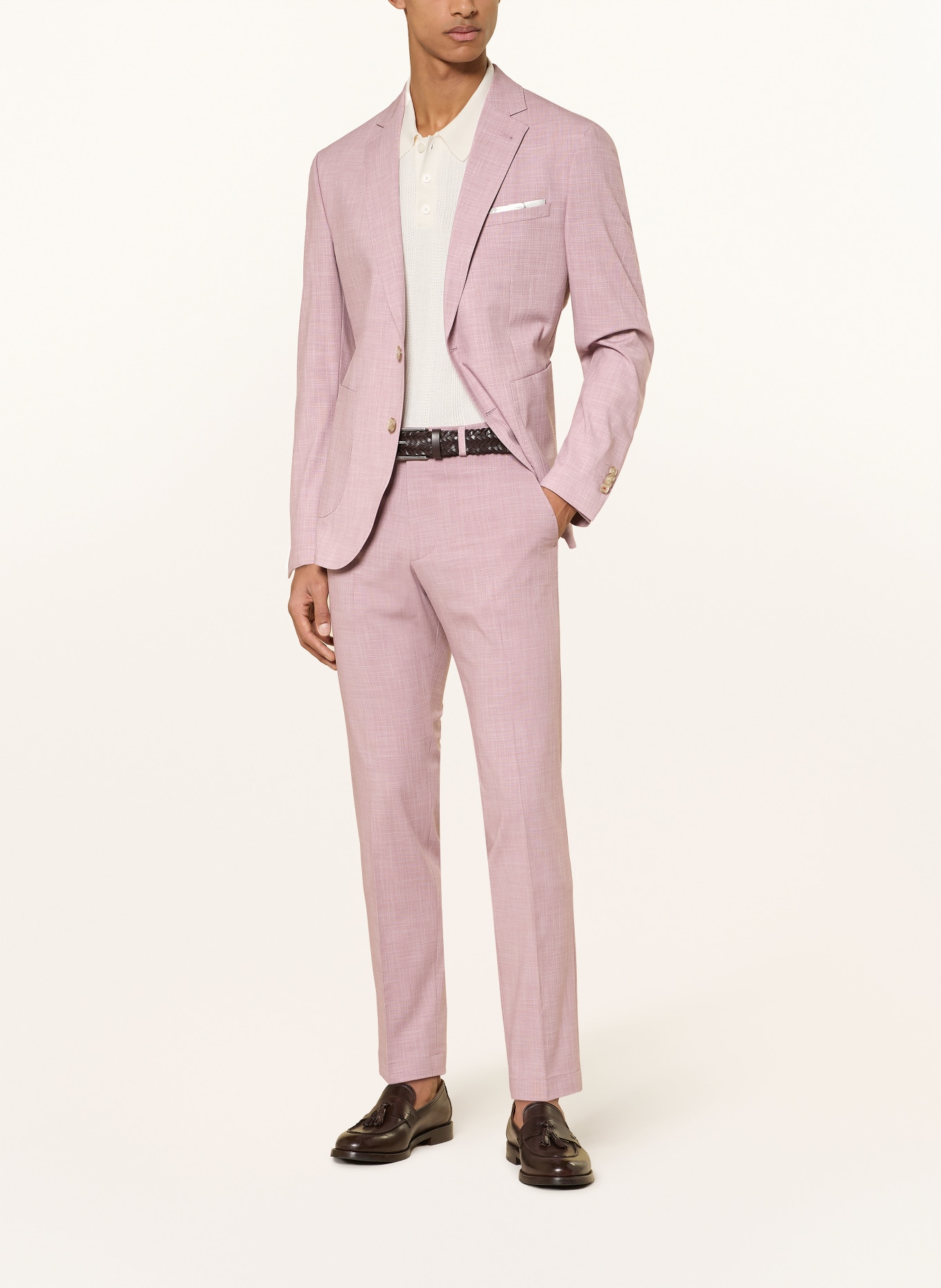 CINQUE Anzughose CIBEPPE Tapered Fit: 57 LILA