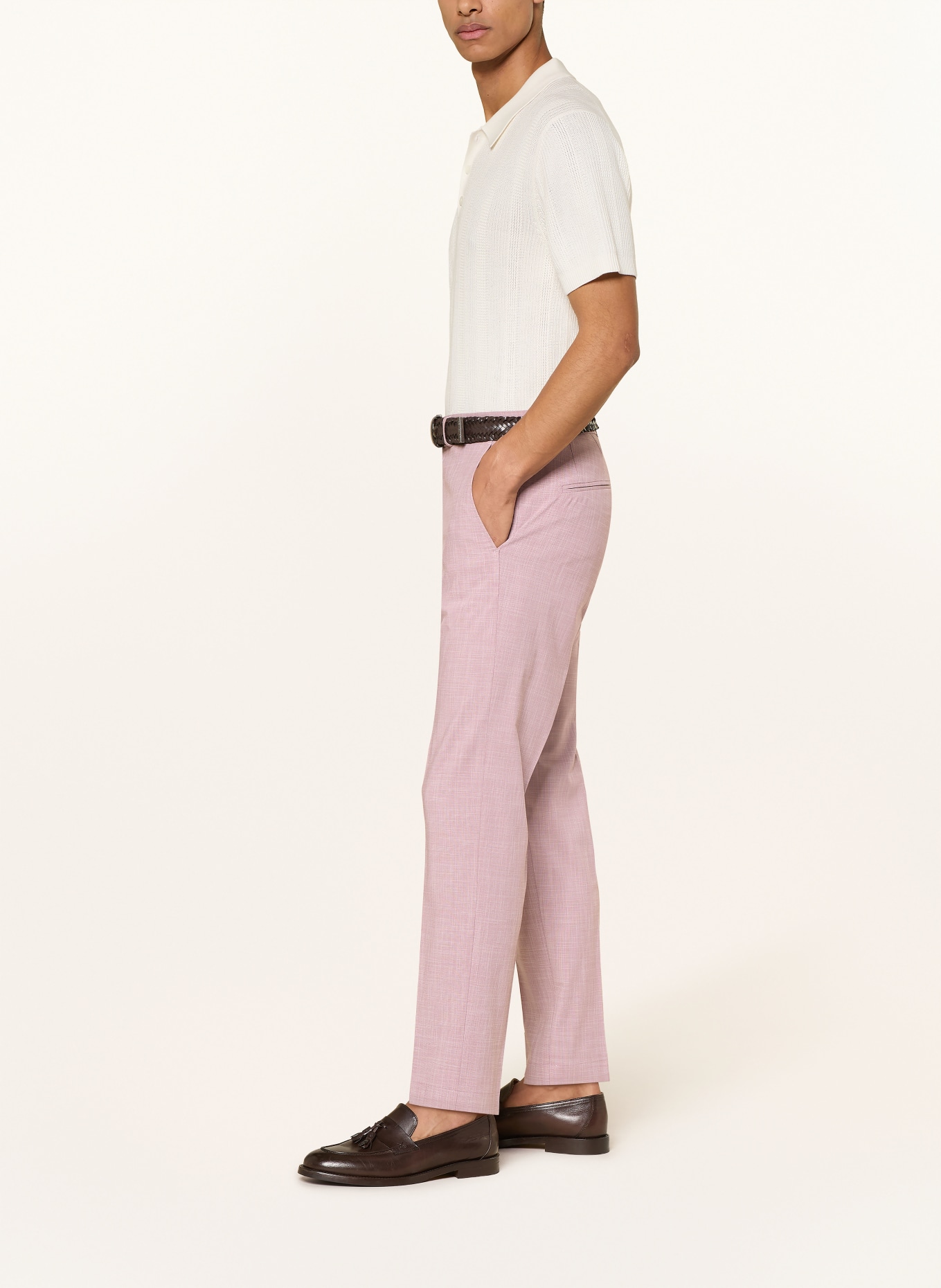 CINQUE Anzughose CIBEPPE Tapered Fit: 57 LILA