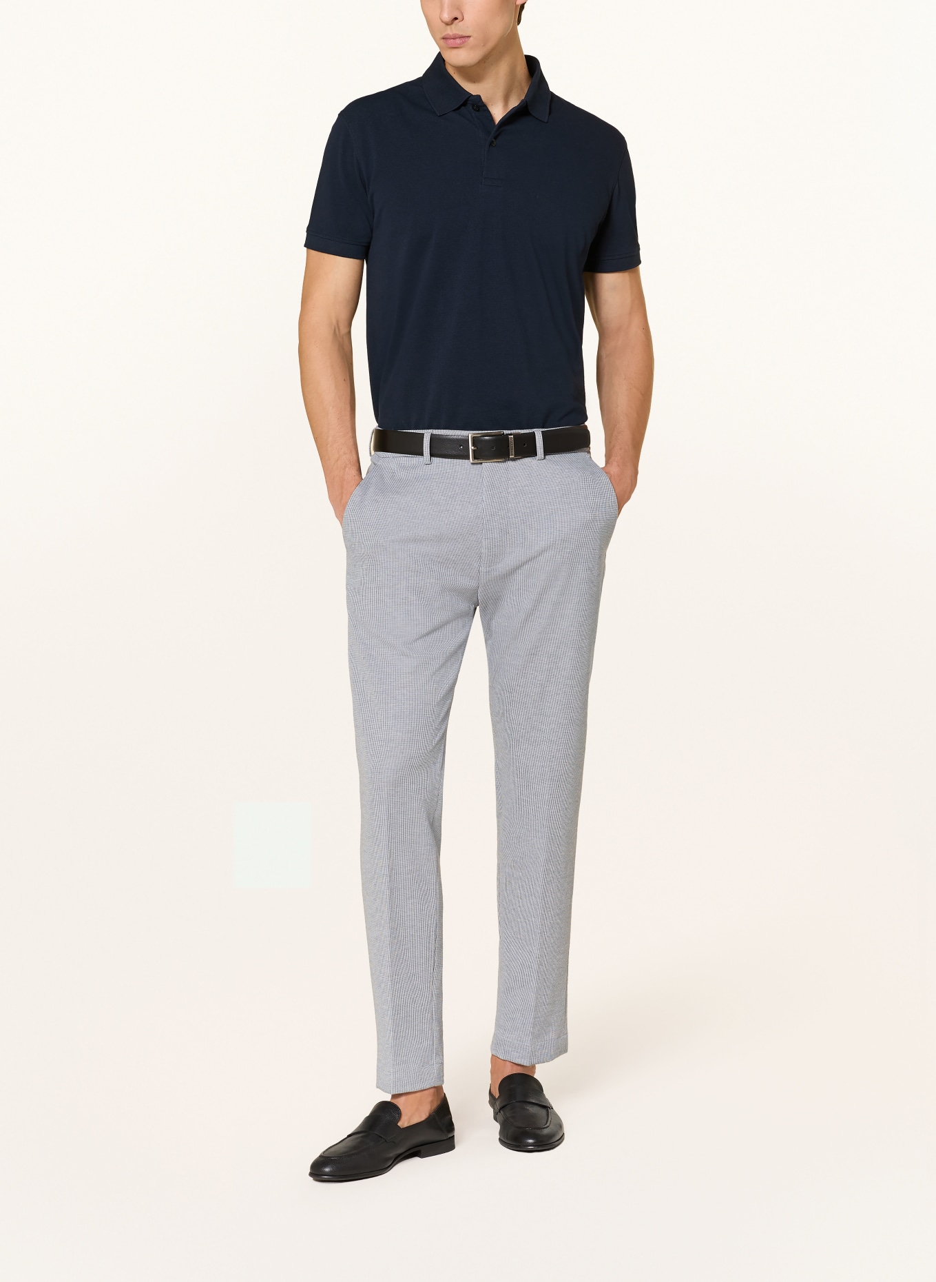 CINQUE Pakbroek CIBEPPE Tapered Fit van jersey: 68 dunkelblau