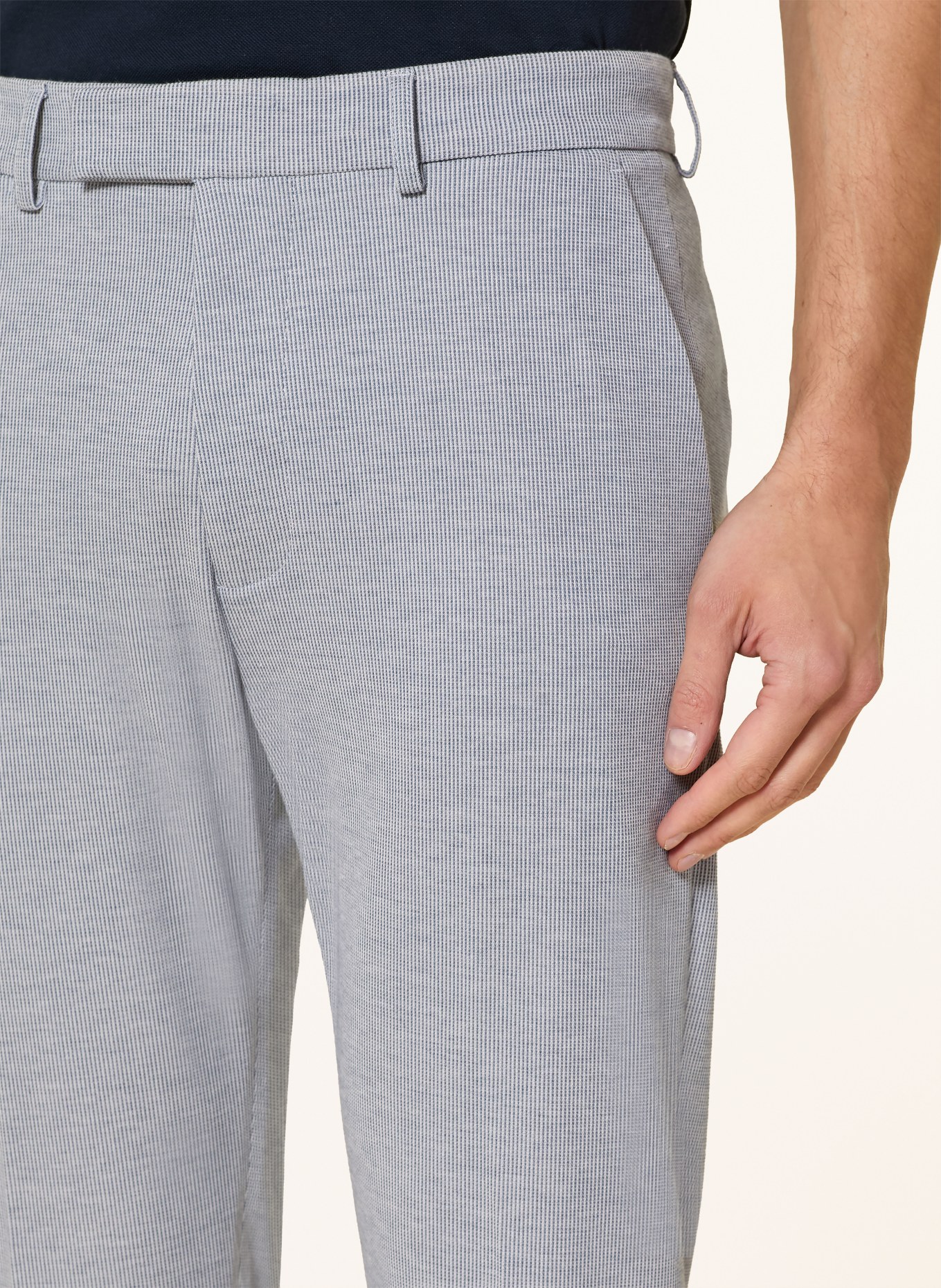 CINQUE Pakbroek CIBEPPE Tapered Fit van jersey: 68 dunkelblau