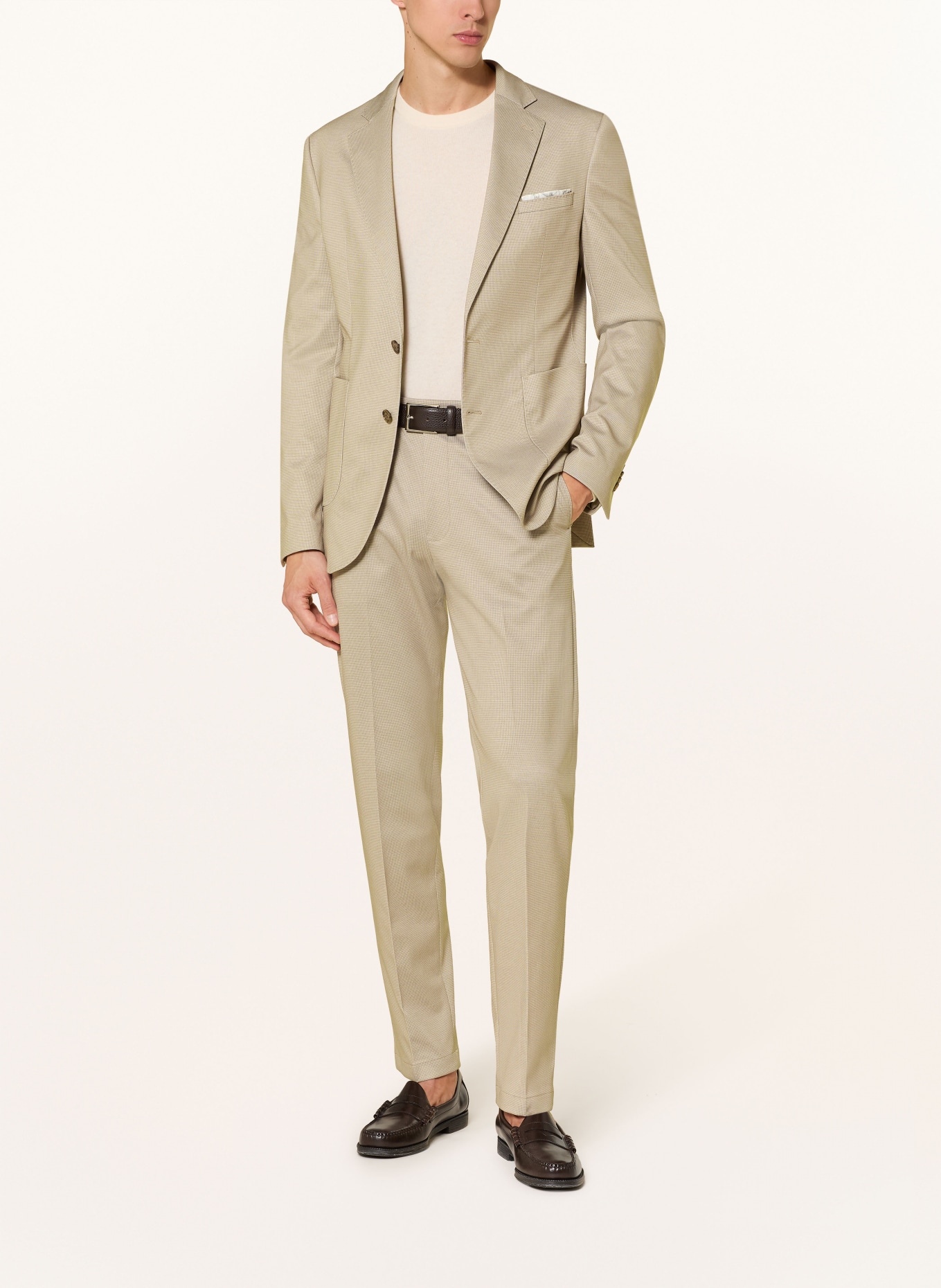 CINQUE Anzughose CIBEPPE Slim Fit: 25 BRAUN