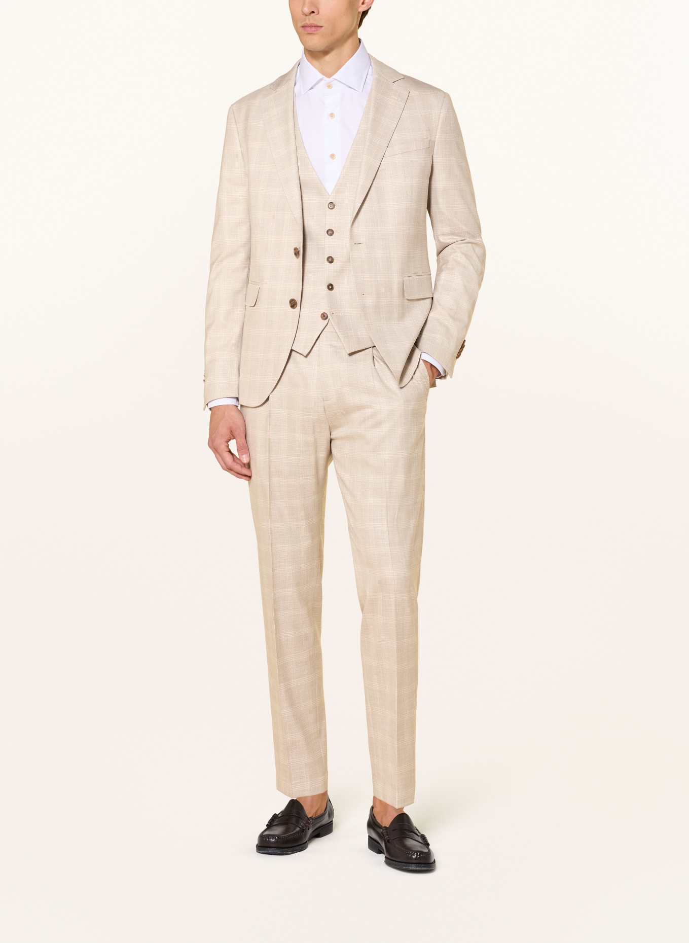 CINQUE Veste de costume CIDATA coupe classique: 22 hellbraun