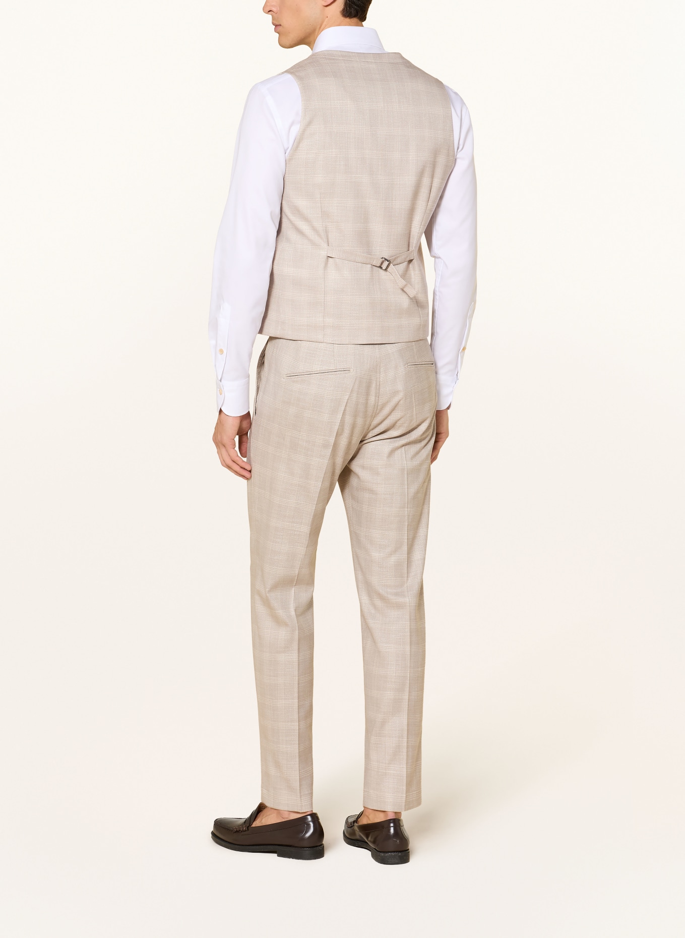 CINQUE Oblekové kalhoty CISALTO Tapered Fit: 22 hellbraun