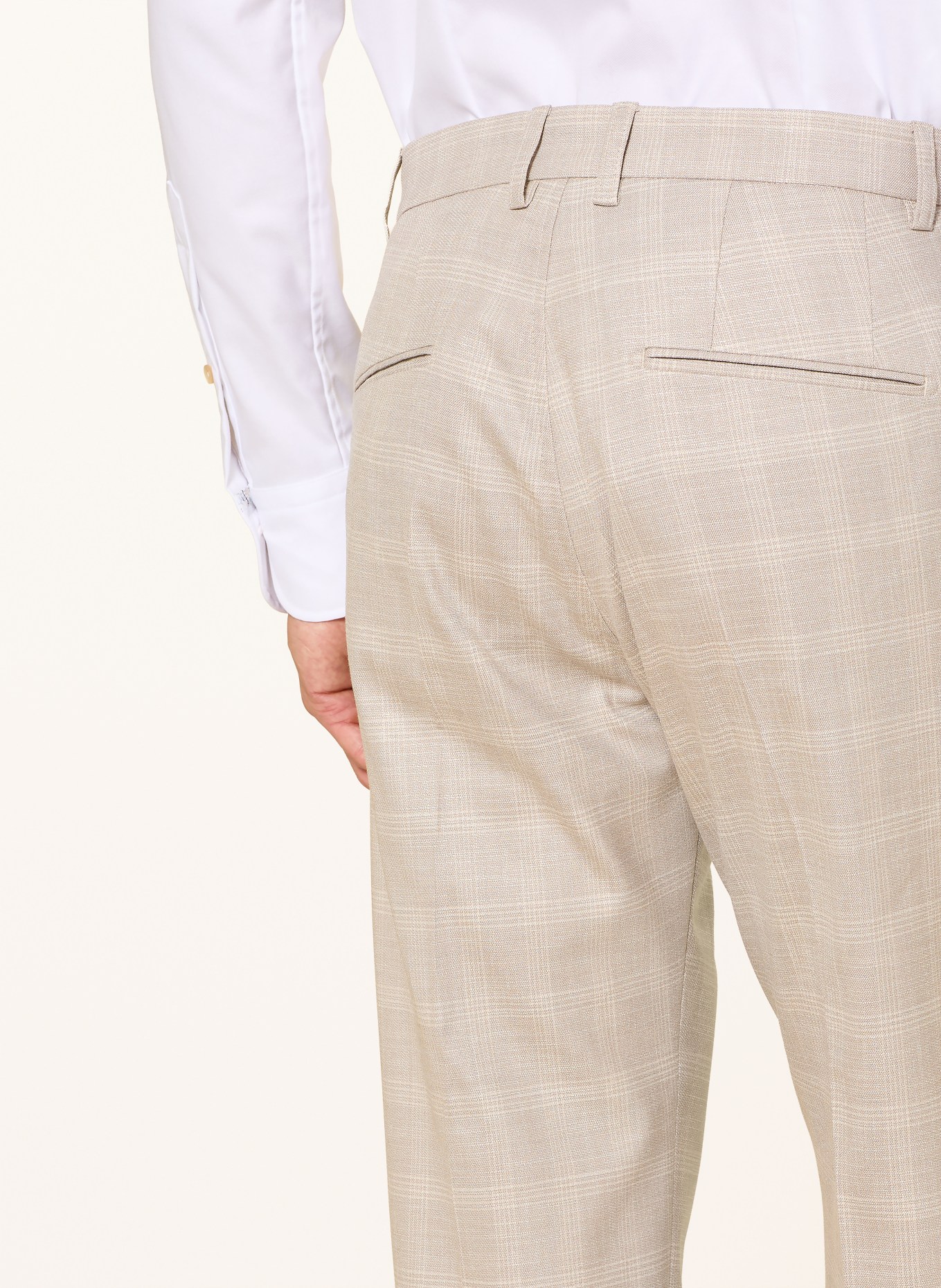 CINQUE Oblekové kalhoty CISALTO Tapered Fit: 22 hellbraun