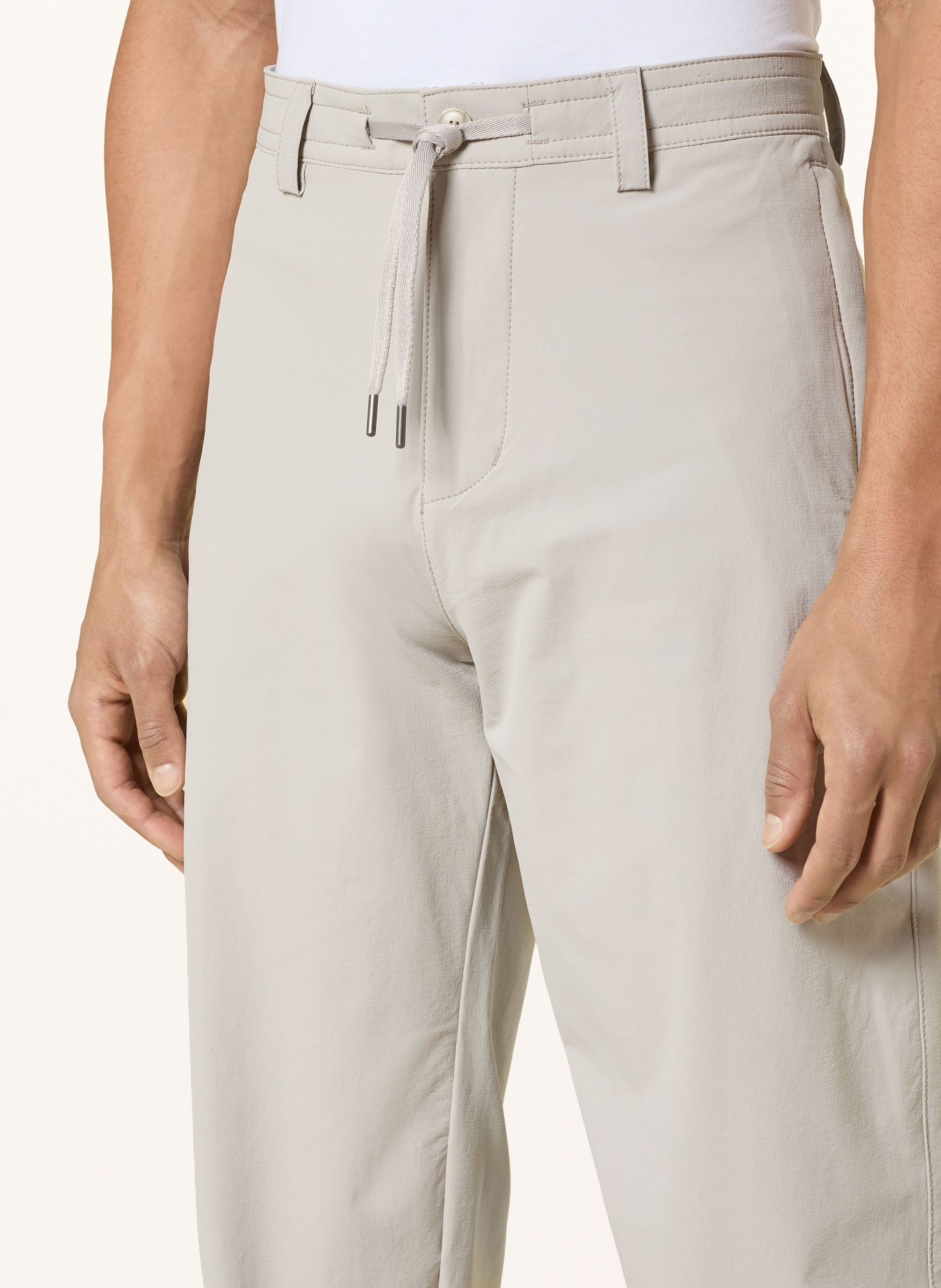 BOSS Chino Straight Tapered Fit: HELLGRAU